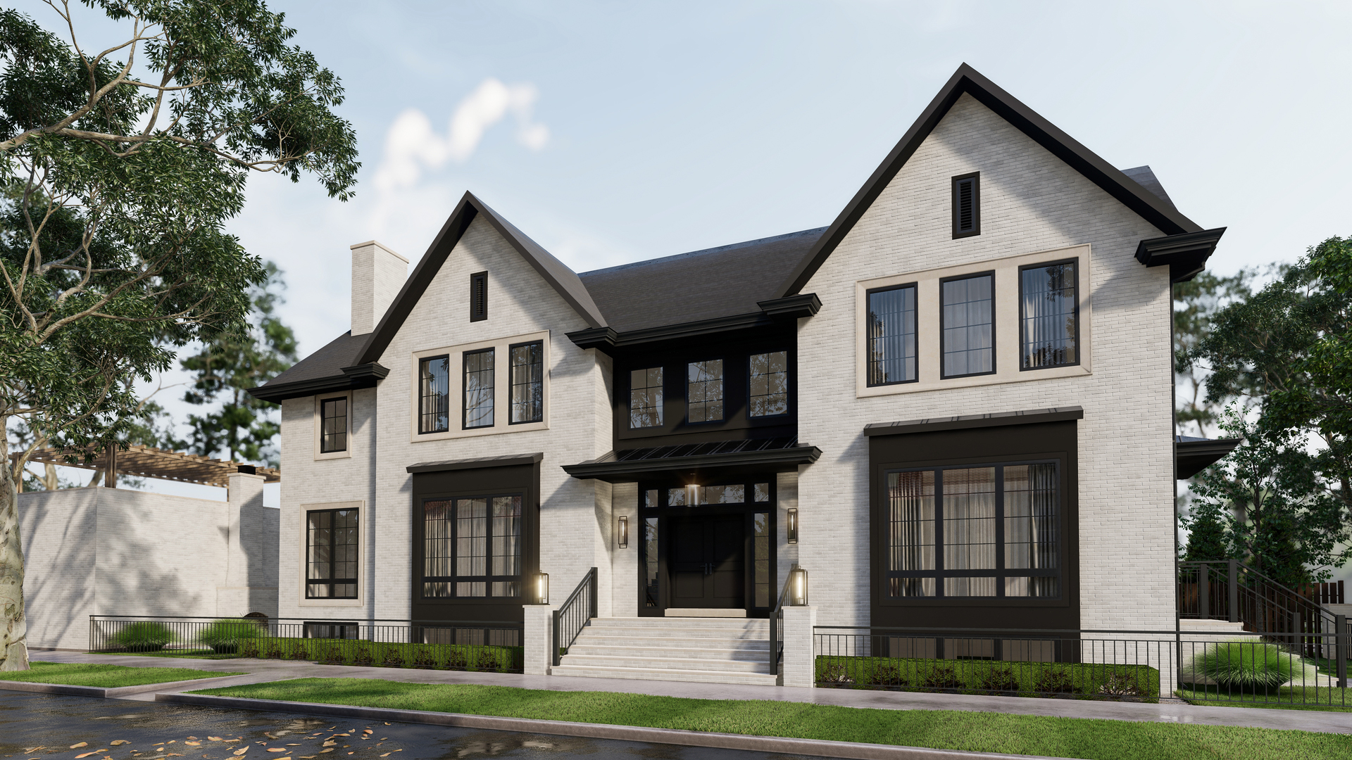 One of a kind home corner lot new construction home located on Ravenswood illustrious Sunnyside avenue. Sitting on a 34.5x131 extra wide lot. This 6 bd 6 bathroom home features a unique 20ft foyer, gorgeous limestone and brick throughout exterior, and tasteful craftsman woodwork. Kitchen features fully integrated premium Sub zero-Wolf appliances, custom built inset cabinetry, and a butlers pantry with integrated Sub zero full height beverage storage. Kitchen leads to sunny breakfast area and family room with fully built out custom bookshelves, wood burning fireplace, along with beamed ceilings. The other side of the home features formal dining and front room with gas burning fireplace. Upstairs you will find primary with vaulted ceilings, enormous walk-in, and full marble ensuite (featuring large steam shower, freestanding tub, and heated floors). All auxiliary bedrooms on 2nd level feature en-suites. Lower level features a flexible entertaining space, with wine room and built out wet bar, along with a flex space that can be used as media, exercise, or play room. An additional 2 bedrooms can be found on this level with a connecting jack and Jill. Professionally landscaped outdoor space features wood burning fireplace, garage roof deck and tiled patio. Home is fully customizable at this stage with well renowned developer.