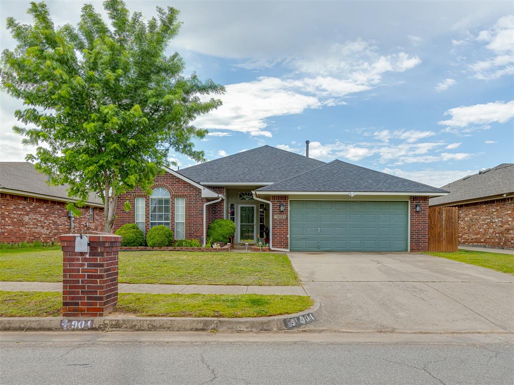 Located in a great area of Moore, this well-maintained home at 904 SE 36th St offers comfort, functionality, and excellent potential to make it your own. Built in 1995, the property features three spacious bedrooms, two full bathrooms, and a practical layout designed for everyday living. The home is in great condition and includes a recently replaced roof for added peace of mind. A two-car garage provides secure parking and additional storage space. With its solid upkeep, inviting atmosphere, and opportunity for cosmetic updates to match your personal style, this home is a great option for buyers looking for value in a desirable location. Schedule your private showing today.