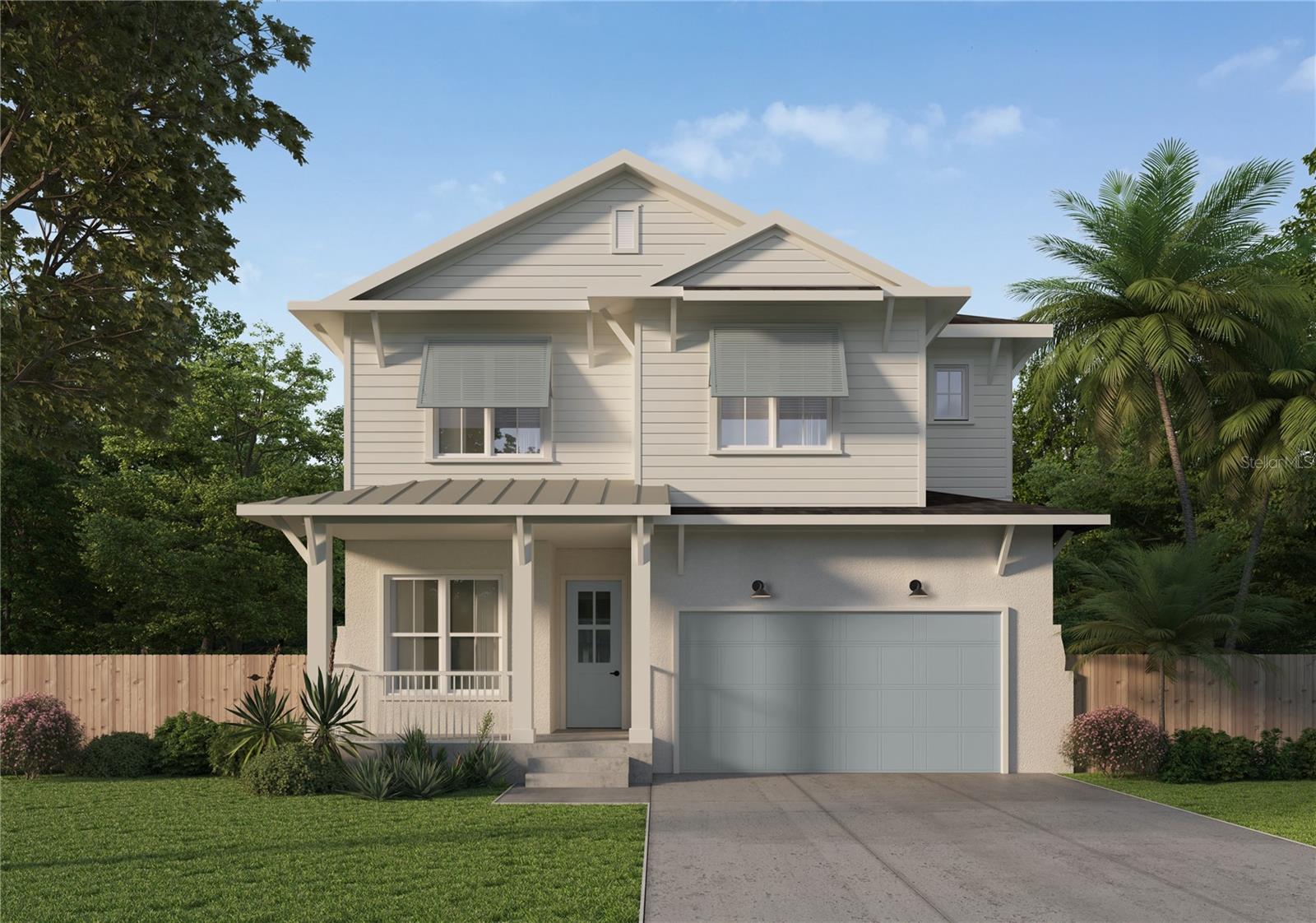 Under contract-accepting backup offers. One or more photo(s) has been virtually staged. Under Construction. Built by Homebound with an April 2026 completion, this thoughtfully designed new construction home is located in the heart of Palma Ceia, one of South Tampa’s most desirable and established neighborhoods and within the Plant High School district. The residence offers 4 bedrooms and 3.5 bathrooms, blending vibrant design, quality craftsmanship, and comfortable everyday living.The main floor features an open-concept layout that highlights the chef-inspired kitchen, featuring stainless steel appliances, Dekton countertops, dove white cabinetry, and a striking lagoon blue island that anchors the space. The kitchen flows seamlessly to the outdoor covered lanai, creating an inviting setting for both everyday living and entertaining. The primary suite is a true retreat, featuring two separate walk-in closets and a spa-like bathroom with a freestanding soaking tub and a spacious walk-in shower—designed for relaxation, comfort, and style.Additional features include impact windows, a flex room on the main level that’s ideal for a home office, and a generous upstairs loft offering versatile secondary living space. Ideally located just minutes from Hyde Park, Bayshore Boulevard, Downtown Tampa, top-rated schools, dining, shopping, and Tampa International Airport, this home offers exceptional access to the best of South Tampa living. Renderings are for illustrative purposes only and may include optional or upgraded features. Final construction details, materials, and finishes may vary.