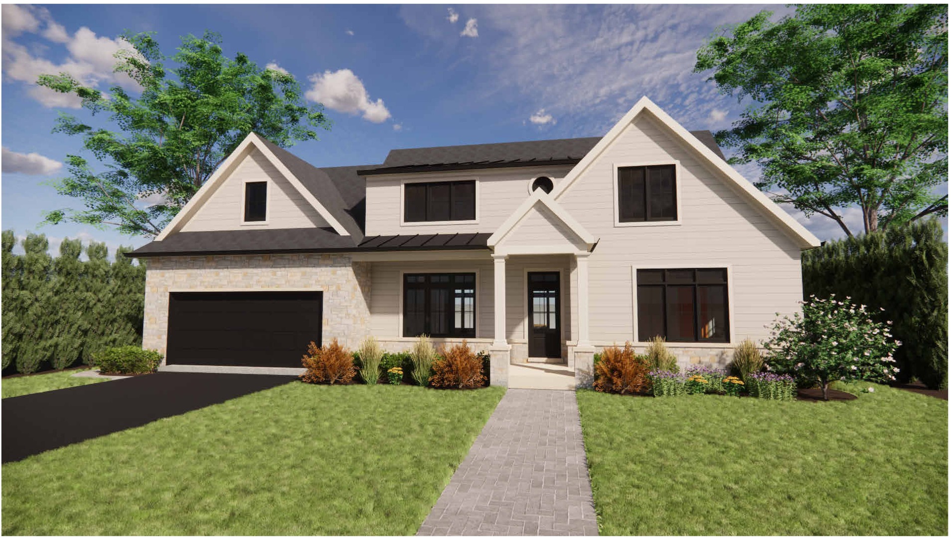 OUTSTANDING NEW CONSTRUCTION IN MICHAEL JOHN TERRACE, THIS CUSTOM-BUILT 5-BEDROOM, 4 FULL AND 2 HALF BATH HOME IS DESIGNED WITH EXCEPTIONAL CRAFTSMANSHIP AND HIGH-END FINISHES THROUGHOUT. THE FIRST FLOOR OFFERS AN OPEN AND INVITING LAYOUT FEATURING 10FT CEILINGS A GOURMET KITCHEN WITH A LARGE ISLAND THAT SEAMLESSLY CONNECTS TO THE SPACIOUS FAMILY ROOM WITH A STUNNING STONE FIREPLACE. A FLEXIBLE BEDROOM OR OFFICE WITH A FULL BATH IS CONVENIENTLY LOCATED ON THE MAIN LEVEL ALONG WITH A GRACIOUS FORMAL DINING ROOM, MUDROOM, AND HALF BATH OFF THE ATTACHED 2-CAR GARAGE. UPSTAIRS, THE PRIMARY SUITE IS A TRUE RETREAT WITH A WALK-IN CLOSET AND LUXURIOUS SPA BATH COMPLETE WITH A WALK-IN SHOWER AND SOAKING TUB. THE SECOND FLOOR ALSO INCLUDES TWO ADDITIONAL BEDROOMS, TWO FULL BATHS, A LAUNDRY ROOM FOR ADDED CONVENIENCE, AND A LARGE SEMI-FINISHED STORAGE AREA ABOVE THE GARAGE. WHOLE HOUSE CENTRAL VAC SYSTEM. THE FINISHED BASEMENT EXPANDS YOUR LIVING SPACE WITH A BEDROOM AND PRIVATE FULL BATH, EXERCISE ROOM, SPACIOUS RECREATION ROOM, AND ADDITIONAL HALF BATH. THE EXTERIOR SHOWCASES TIMELESS STONE AND CEMENT BOARD SIDING, A PATIO WITH OUTDOOR FIREPLACE, AND A PRIVATE YARD WITH SPRINKLER SYSTEM AND A NEW SHED, CREATING THE PERFECT SETTING FOR ENTERTAINING OR RELAXING. THIS HOME IS A RARE OPPORTUNITY IN MICHAEL JOHN TERRACE, COMBINING THOUGHTFUL DESIGN, MODERN LUXURY, AND EVERYDAY COMFORT.