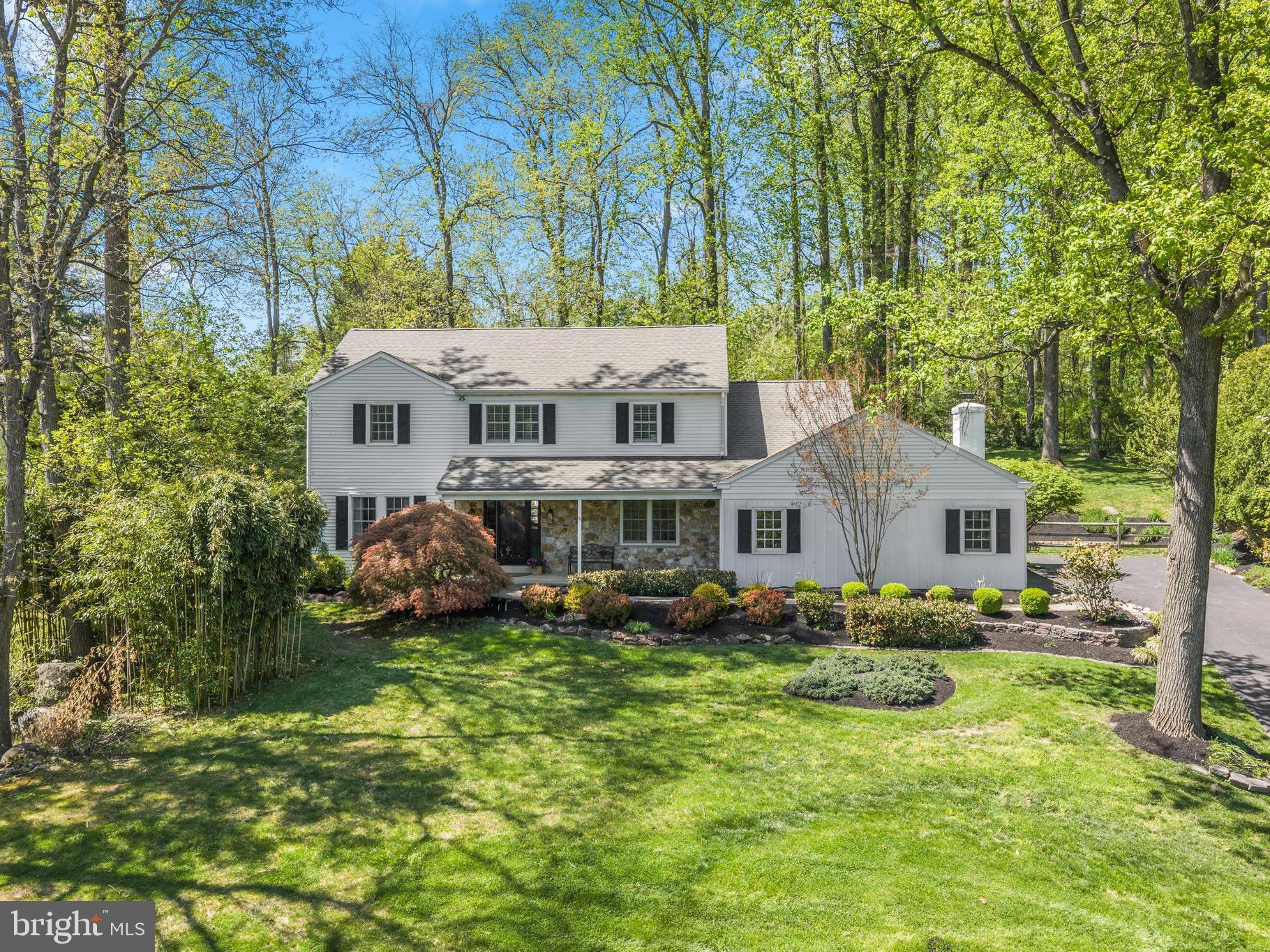 Welcome to 1064 Beaumont Road, a beautifully appointed 4-bedroom, 2.5-bath residence set in the heart of Berwyn, within the highly acclaimed Tredyffrin-Easttown School District and just moments from the neighborhood elementary school. Blending timeless appeal with thoughtful updates, this home is designed for both comfortable everyday living and effortless entertaining. Generously scaled interiors and a well-conceived floor plan offer flexibility for today’s lifestyle, including a private home office and a finished lower level ideal for recreation, fitness, or relaxed gathering. A gracious foyer introduces the main level, where an inviting eat-in kitchen features a peninsula island, stainless steel appliances, and granite countertops. Formal living and dining rooms provide elegant spaces for hosting, while the spacious family room—anchored by a stone fireplace and enhanced by rich hardwood flooring—opens seamlessly to the rear patio and expansive backyard through sliding glass doors. A well-placed laundry area, powder room, and interior access to the attached two-car garage complete this level. Upstairs, four generously sized bedrooms are complemented by site-finished hardwood flooring throughout. The serene primary suite offers a refined retreat, complete with an updated bath featuring a double vanity, a large tiled shower, and a walk-in closet. A bright and well-appointed hall bath serves the additional bedrooms with classic finishes. Outdoors, the property offers a private and inviting setting. The spacious backyard provides ample room for play and recreation, while the patio creates an ideal backdrop for outdoor dining and entertaining. Perfectly positioned for convenience, the home offers easy access to Amtrak, Philadelphia International Airport, and major commuter routes, along with close proximity to the Main Line’s renowned dining, shopping, golf clubs, and parks. Combining a premier location, a top-tier school district, and a thoughtfully designed floorplan, 1064 Beaumont Road presents a wonderful opportunity to make this home your own.