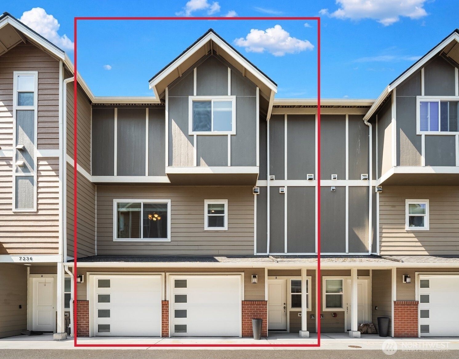 Welcome to Hyde Park Townhomes in Edmonds! This spacious, single family townhome has a well thought-out floor plan with its own private 660 SF 2-car garage. Efficient hydronic heating. A great room floor plan with a powder room on the main level is perfect for entertaining guests. Kitchen island, gas fireplace, Sunny, west - facing deck on the main level, plus a fully fenced ground level patio with garden space. Upstairs bedrooms, including the primary suite with walk-in closet. Storage options on every level. Close to great shopping, restaurants, ferries, and Edmonds town center. Convenient transportation options abound. Welcome home!