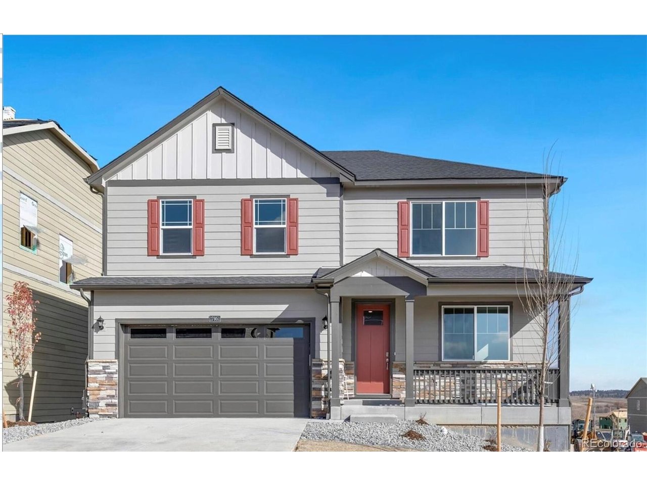 Beautiful 5-bedroom, 3-bathroom DR Horton home in the desirable Trails at Crowfoot community. This spacious home offers an open-concept layout with modern finishes and plenty of room for comfortable living.The main level features a flex room/office, inviting great room with a fireplace, dining area, and a gourmet kitchen with white cabinetry, quartz countertops, stainless-steel appliances, and a large pantry. A main-floor bedroom with a full bathroom provides an ideal option for guests or multi-generational living.Upstairs, you'll find a spacious primary bedroom with an ensuite bath, three additional bedrooms, a loft, and another full bathroom.Additional highlights include:Full unfinished walkout basement with excellent storage or future living potential2-car attached garageResidents of Trails at Crowfoot enjoy fantastic community amenities, including a pool, park, tennis courts, and basketball courts.Conveniently located just minutes from the Denver Tech Center (DTC) and highly regarded Douglas County schools, this home combines comfort, space, and an excellent location.