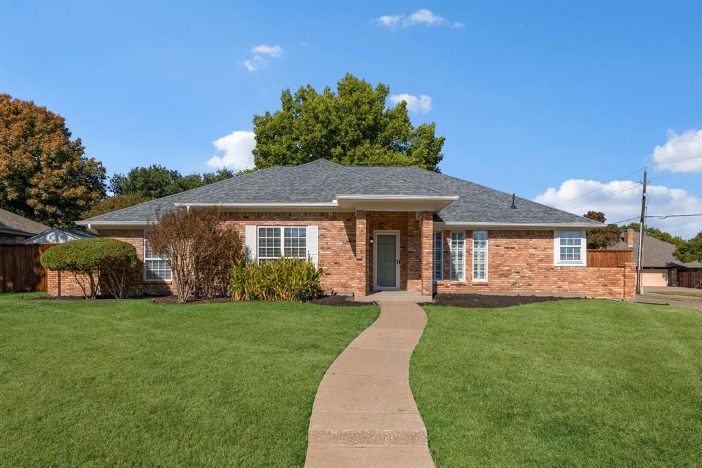 Welcome to this beautifully remodeled Plano home featuring bright, airy finishes and tasteful updates throughout. Offering 4 bedrooms, 2.5 baths, and 2,507 square feet of living space, it also includes an additional 220-square-foot enclosed porch, creating the perfect bonus area for a home office, playroom, or gym. The well-designed floor plan provides defined living and dining spaces that flow naturally, combining comfort and functionality with plenty of natural light. Situated on a quarter-acre lot, the backyard offers ample room for entertaining, gardening, or relaxing under mature shade trees. The master bedroom serves as a comfortable retreat with a spacious bath and walk-in closets, while the secondary bedrooms provide flexibility for family or guests. Located just blocks from Hughston Elementary and Horseshoe Park, this home boasts a convenient central Plano location with quick access to major highways, shopping, dining, and entertainment. With its inviting character, thoughtful updates, and timeless curb appeal, this charming Plano home is one you won’t want to miss.