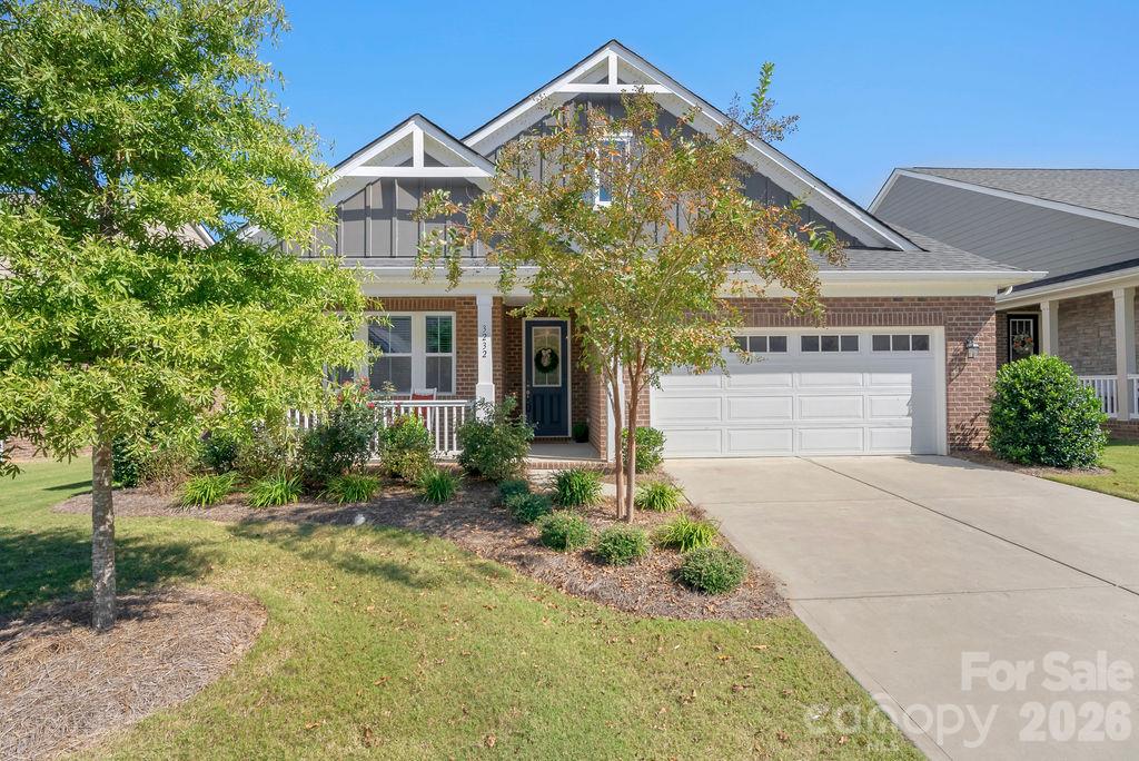 Discover the perfect balance of space, comfort, and convenience in this beautifully maintained, four-sided brick ranch located in the sought-after Sonata at Mint Hill community. With lawn maintenance included, you can spend less time on yard work and more time enjoying the lifestyle you deserve. Conveniently situated near I-485, Veterans Memorial Park, and Mint Hill’s popular shopping and dining destinations, this inviting home offers an exceptional blend of thoughtful design and everyday ease.Inside, natural light and an open-concept layout create a welcoming atmosphere with seamless connections between the living area, dining space, and well-appointed kitchen. Designed for both entertaining and daily living, the kitchen features an oversized island with seating, quartz countertops, stainless steel appliances, custom cabinetry, a tile backsplash, and a generous walk-in pantry.The main-level primary suite offers a peaceful retreat, complete with a dual-vanity bath, zero-entry shower, spacious walk-in closet, and convenient direct access to the laundry room. A second main-level bedroom with its own ensuite bath provides comfort and privacy for family or guests. An additional flex room invites you to make the space your own—whether you envision a home office, library, fitness room, or hobby space. A powder room adds convenience for visitors.Upstairs, the possibilities continue with an expansive loft, a private third bedroom, and a full bath. This versatile upper level is ideal for overnight guests, multigenerational living, hobbies, or a separate gathering space.Enjoy your morning coffee or unwind at the end of the day on the screened porch, offering a comfortable place to relax and enjoy the outdoors. Additional highlights include luxury vinyl plank flooring, a neutral designer-inspired color palette, abundant storage, and a spacious two-car garage.Life at Sonata at Mint Hill extends beyond your front door. Residents enjoy an impressive selection of community amenities, including a clubhouse, swimming pool, pickleball courts, and sidewalks for neighborhood strolls—all complemented by included lawn maintenance for a truly low-maintenance lifestyle.With versatile living spaces, desirable community amenities, and a convenient location, this move-in-ready home is an opportunity to enjoy more of what matters most. Schedule your private showing and discover all that this exceptional home has to offer!
