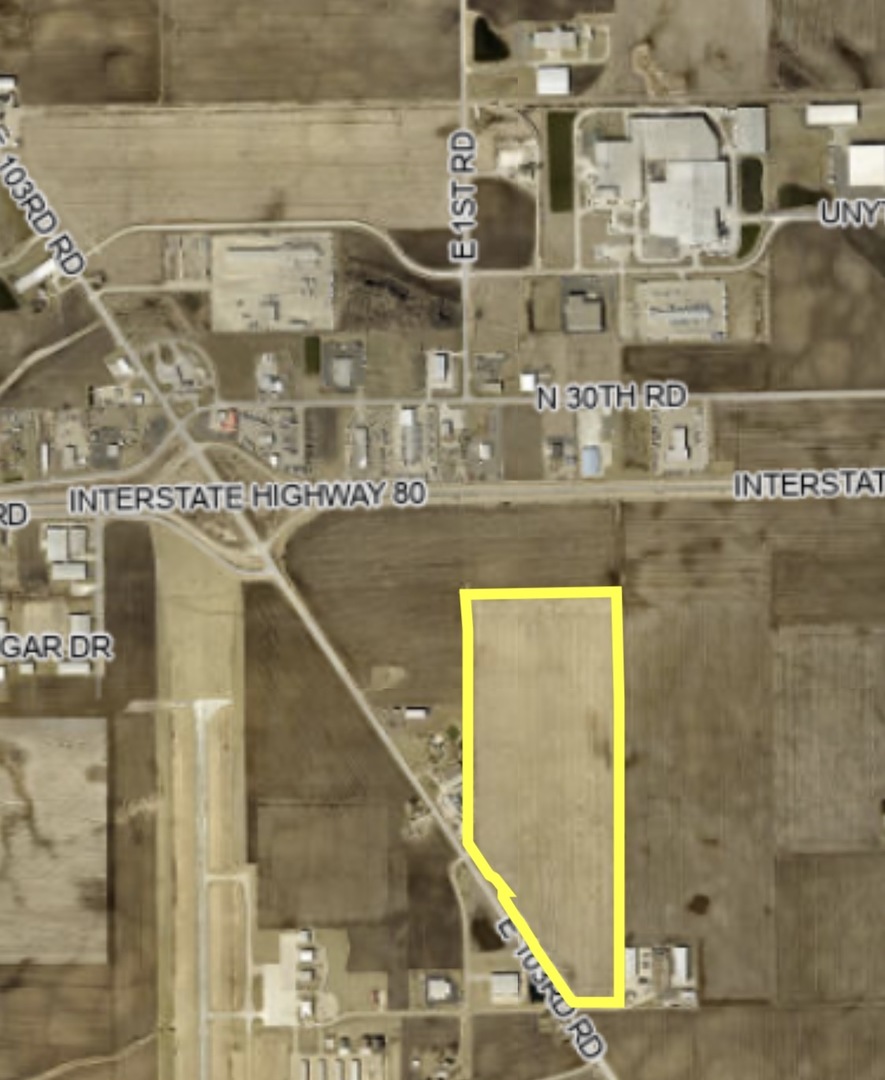 PRIME DEVELOPMENT ACREAGE (96+/-) Positioned just off Interstate 80 at Exit 73, this Expansive 96+/- Acre Development Tract offers exceptional visibility, access, and longterm growth potential in one of the region's most active commercial corridors. Adjacent to Interstate 80-Exit 75/RTE 251 and Interstate 39 is (3) Miles to the East.  This location sits at the crossroads of two major transportation corridors serving Central Illinois, Chicagoland, and the Broader Midwest Distribution Network. With immediate interstate access and strong regional draw, the site is well suited for large scale commercial, industrial, hospitality, or mixed-use development. Its proximity to the Illinois Valley Regional Airport adds an additional layer of connectivity for corporate, logistics, and aviation related users. Prime I-80 proximity with heavy traffic flow from surrounding retail hubs and regional employment centers. Utilities to Site. Agent Owned.