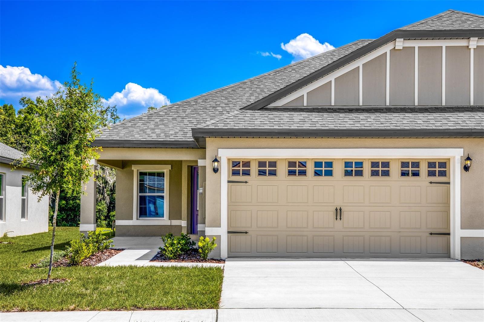 Fall in love with the Egret — a stunning one-story villa that perfectly blends comfort, style, and Florida charm in the vibrant community of Gum Lake Preserve! This gorgeous three-bedroom, two-bathroom home is designed to impress from the moment you arrive, featuring a beautifully landscaped front yard and a welcoming covered porch.Step inside and be wowed by the open-concept layout, where a spacious family room flows effortlessly into a designer kitchen complete with a large island, granite countertops, stainless steel Whirlpool® appliances, and modern finishes throughout. Whether you’re hosting game night or a cozy dinner, the connected dining area makes entertaining a breeze.The private master retreat offers a peaceful escape with a large walk-in closet and luxurious en-suite bath. You’ll also love the covered lanai, perfect for relaxing and soaking in the natural beauty that surrounds this exceptional community.Located just minutes from I-4, Gum Lake Preserve offers more than just a home — it’s a lifestyle! Enjoy scenic walking trails, a public boat ramp, and a fishing dock, all within a community that feels like a hidden gem. With energy-efficient upgrades included at no extra cost, the Egret is everything you’ve been waiting for… and more!