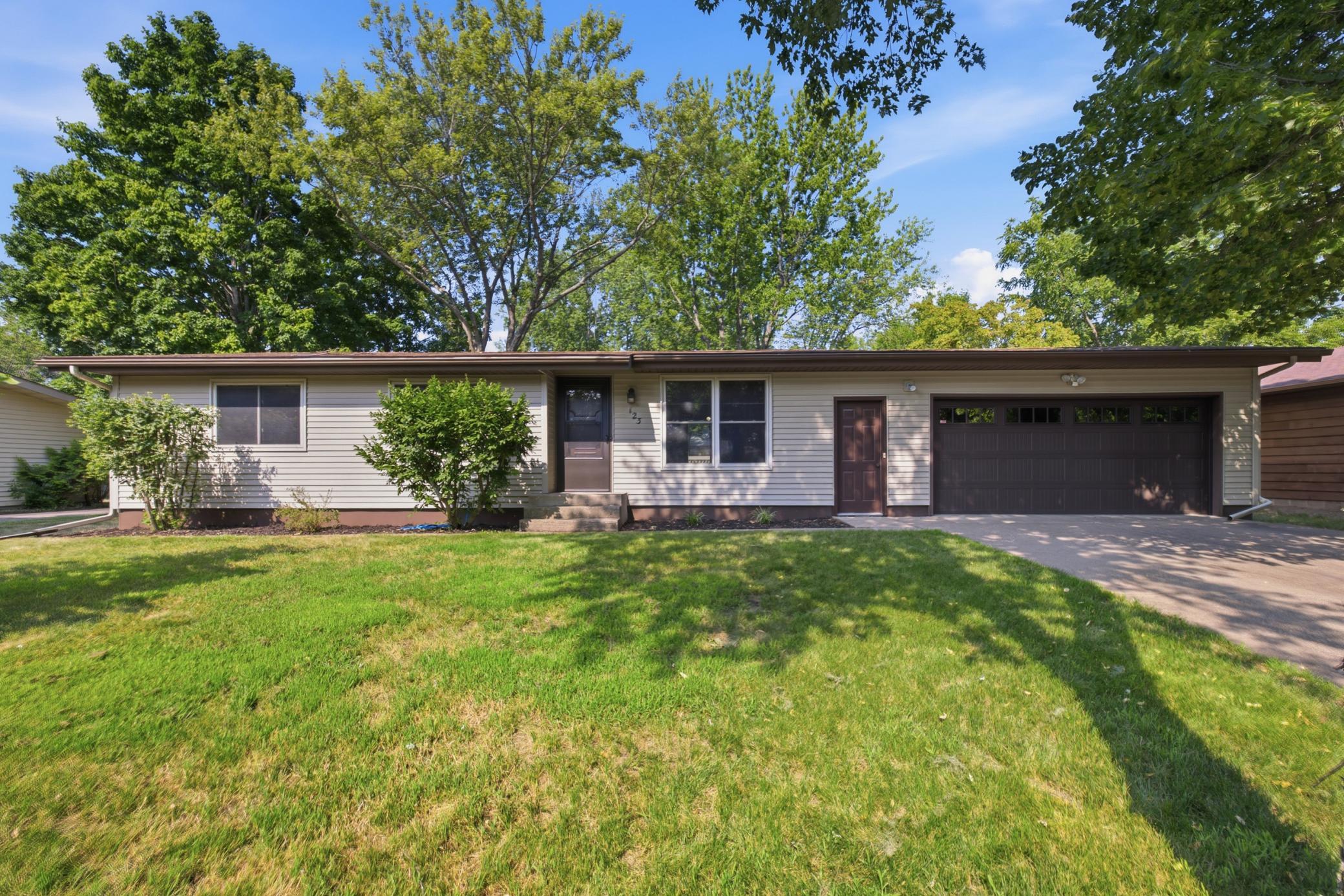 Welcome to this updated 4-bedroom, 2-bathroom home situated on a generous 10,000 sq. ft. lot only minutes from downtown St. Joseph! This well-maintained property offers the perfect combination of modern updates, functional living space, and a spacious backyard filled with mature trees for shade and privacy. The main level features 3 bedrooms, 1 full bathroom, and a beautifully remodeled kitchen complete with custom hickory cabinetry, a large center island, and plenty of storage and workspace. The finished lower level was remodeled in 2026 with new flooring throughout and offers a spacious family room, 1 additional bedroom, a 2nd full bathroom, and a versatile bonus room that could easily become a 5th bedroom with the addition of an egress window. Enjoy peace of mind with numerous recent updates, including a new furnace (2022), central air conditioning (2022), and a new dryer (2026). The home's low-maintenance seamless steel siding adds lasting curb appeal, while the new storage shed provides extra space for lawn equipment, tools, and storage. Additional features include a large 2-stall attached insulated garage, offering ample space for parking, storage, and year-round comfort. With its recent updates, flexible floor plan, and desirable location, this move-in-ready home is one you won't want to miss!