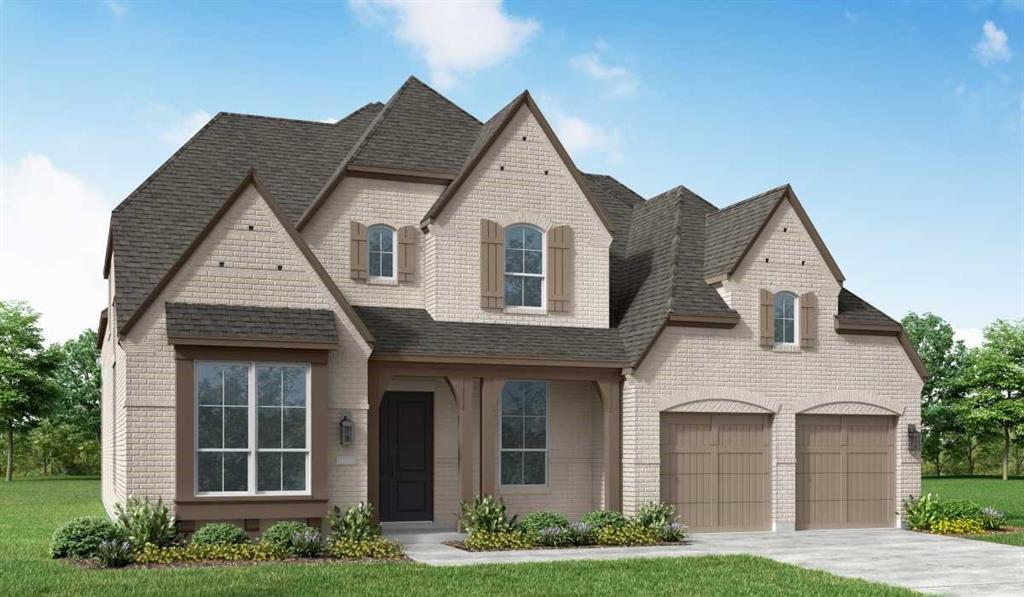 2 story, 5 bedrooms + study, 5 full baths, 1 half baths, family room, dining area, game room, entertainment room, outdoor living area, 3 car tandem garage