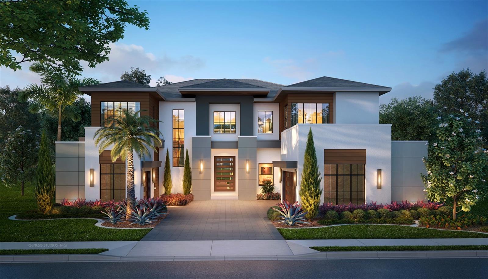 Under Construction. Under Construction. Being expertly built by DeVoe Custom Homes, and located in the new Cromwell expansion at Lake Nona Golf & Country Club, this luxurious custom home is perfectly situated with direct access to the Club’s amenity base, The United States Tennis Association’s National Campus, and Lake Nona’s Town Center. 
The warm, contemporary residence boasts five bedrooms, five full and three half baths, ranging over an impressive 7,070 sq. ft. floor plan that flows beautifully from the foyer to a large family room complete with direct views of the private sanctuary that is the backyard. Also located on the main level, the owner’s suite has a gracious custom closet that conveniently connects to the private golf cart garage for quick access to the community’s preferred mode of transportation. The stunning kitchen features an oversized t-shaped island which maximizes efficiency and functionality, along with floor-to-ceiling pocketed sliding doors that seamlessly blend indoor and outdoor living. The beautiful landscaping highlights all this home has to offer and is the perfect backdrop to the spectacular outdoor oasis complete with an expansive temperature-controlled enclosed lanai, a resort-style pool, spa and summer kitchen. 

Additional features include:  Scullery kitchen, Second Floor Flex Room / Office, Three-Car Garage and Golf Cart Garage.