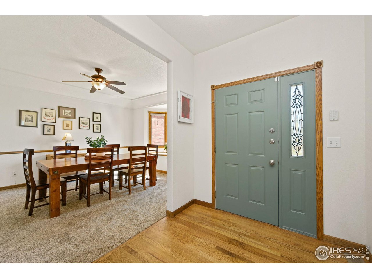 Kittle Real Estate presents this all-brick charmer on a cul-de-sac! This gorgeous home in the Fairway West neighborhood impresses with timeless curb appeal featuring a recently updated roof, and a professionally landscaped front yard that welcomes you as you arrive. The main floor was designed for entertaining, offering an open-concept layout with high ceilings, large windows that flood the space with natural light, and seamless flow between the living areas. The kitchen comes complete with stainless steel appliances, generous prep space, and abundant storage to keep everything organized and within reach. Choose a casual breakfast nook with a bay window overlooking the backyard, or enjoy the formal dining area with its own bay window facing the front. A spacious office with French doors adds flexibility to the space and can easily double as an additional bedroom. Upstairs, the home continues to impress with three generously-sized bedrooms, each featuring walk-in closets. The primary suite stands out with its vaulted ceilings, direct access to a private balcony with mountain views, and a luxurious 5-piece ensuite bathroom. Plus, a sunny, window-wrapped alcove is the perfect spot to relax with a good book or your morning coffee. The huge unfinished basement provides extensive space for expansion or additional storage, offering the potential to customize this area to suit your lifestyle needs. The fenced backyard is ready for gatherings with a raised deck and concrete patio. The large 3-car tandem garage offers ample space for vehicles, storage, or even a workshop. Located with convenient access to Loveland's numerous amenities and hotspots, this home is just minutes away from downtown, The Olde Course, and Lake Loveland, providing easy access to recreational activities, shopping, and dining. No HOA or Metro District!