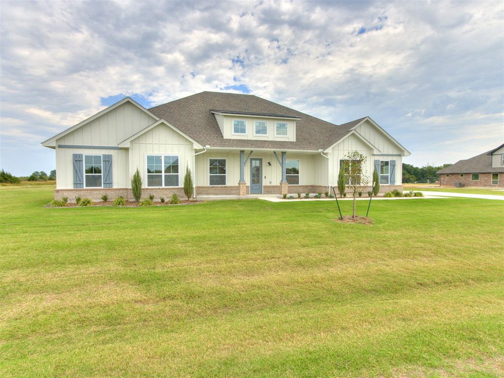 Timeless Farmhouse Luxury — Over 3,200 Sq Ft of Inspired Living New Build | Half an Acre (mol) | Prestigious Community

This exquisite home blends classic charm with elevated design. From the stunning board-and-batten exterior to the soaring interior ceilings, every detail evokes warmth and sophistication.

 Gourmet kitchen with quartz island, custom cabinets, walk-in + butler’s pantry. Spa-like primary suite with soaking tub, frameless shower & utility room access. 4 beds + study + bonus room = space for life to unfold. Professionally landscaped yard, covered patio, and serene privacy

Own a home that feels like it was made just for you. Schedule a private showing today — before it’s gone.