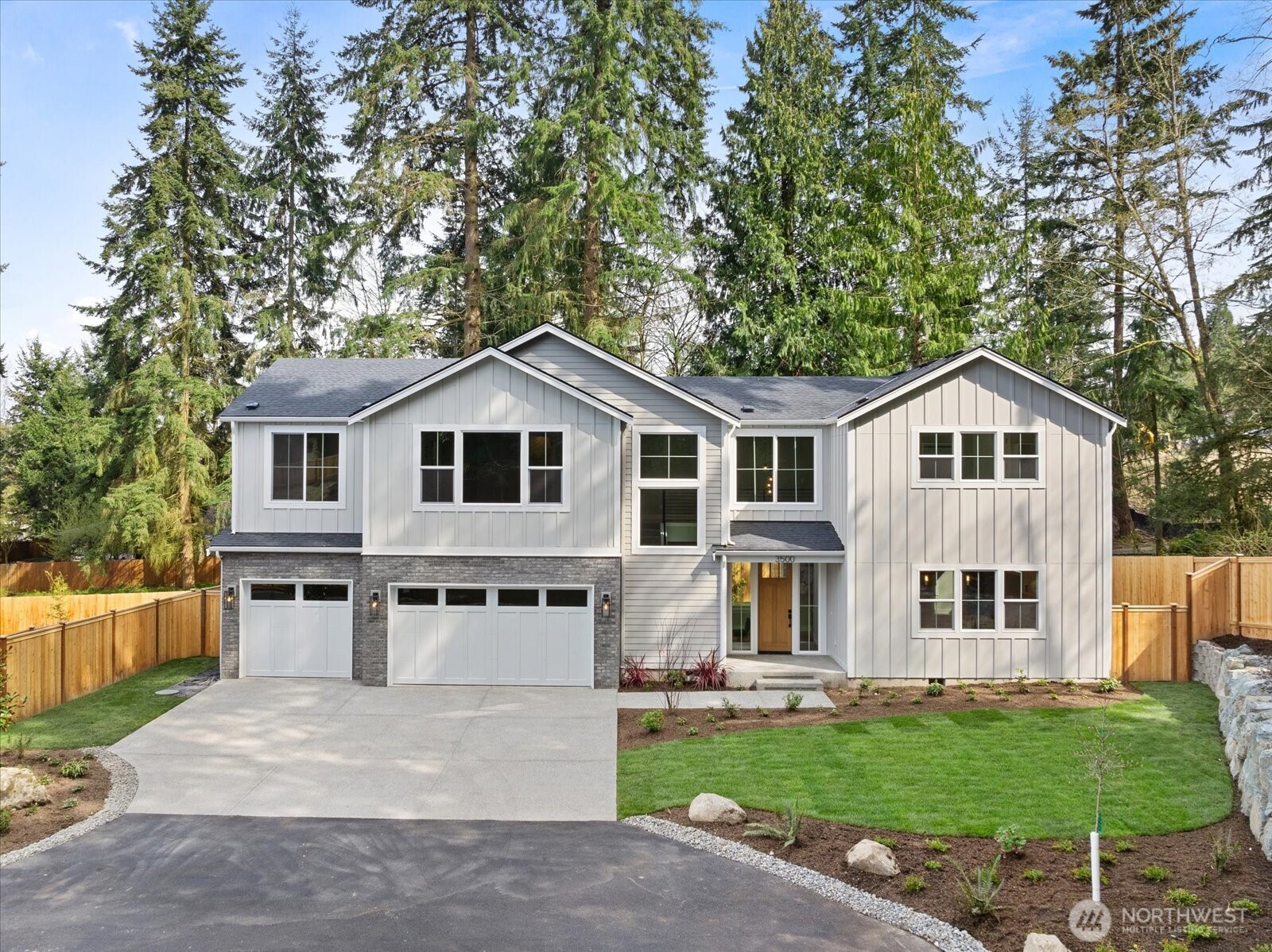 Welcome home to this beautifully designed 5-bedroom, 3.5-bath home offering 3,302 square feet of thoughtfully crafted living space. Nestled in a quiet community surrounded by mature trees, a peaceful atmosphere while still being conveniently located to everyday ameneties. Enjoy the warmth and ease of a gas fireplace in the main living space and precision cooking with a luxury cooktop in the kitchen. The open-concept layout is perfect for both everyday living and entertaining, featuring seamless flow between the kitchen, dining, and living area. A desirable main-floor bedroom suite with 3/4 bath provides flexibility for guests, multigenerational living, or private home office. Upstairs, a spacious primary, complete with dual walk in closets and well appointed 5 piece en-suite bath. Three additional bedrooms, full bath and a large open bonus room upstairs offer ample space for play, work, or relaxation. Step outside to enjoy outdoor living with a covered patio and a fully fenced in backyard. An extension of your living space equipped with propane BBQ stub, ideal for year-round gatherings. With generous living areas, modern functionality, and inviting indoor-outdoor spaces, this home checks all the boxes.