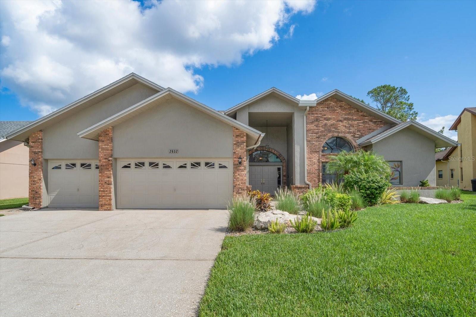 Some Photos have been Virtually Staged. Opportunity is Knocking with this Spacious 5 Bedroom, 3 Bathroom, 3 Car Garage Pool Home with Over 3,000 Sq/Ft Tucked Away on Quiet Cul-De-Sac in Popular North Clearwater/Countryside Area. Custom Built in 1987, This Home Features Soaring Ceilings Throughout, a Sprawling 3 Way Split Bedroom Plan, Gorgeous Screened Pool & Spa with Paver Deck & Child Safety Fence, Oversized Interior Laundry Room with Plenty Of Cabinets, Tub Sink & Room for Refrigerator or Freezer, Central Vacuum System, Fireplace & Irrigation System to Ensure Lush Grounds. The Attractive Brick Entryway & Double Doors Offer a Warm Welcome To All. Roof & Skylights New in 2021, HVAC Systems New in 2018 & 2019. With an Elevation at 79 Feet, This 1/4 Acre Property is Located in A Non Flood / Non Evacuation Zone & No Flood Insurance Is Required. Just Minutes to Highly Rated Schools, World Class Beaches, Popular Restaurants, Trader Joe's, Large Shopping Mall & Countryside Country Club Offering Golf, Tennis, Swimming, Pickleball, Fitness Center, Gourmet Dining & Events for the Entire Family. HOA is Only $150/Yr.  Lifelong Memories are Sure To Be Made Here as This Home Will Surely Be the Desired Gathering Place For All of Your Friends and Family.
