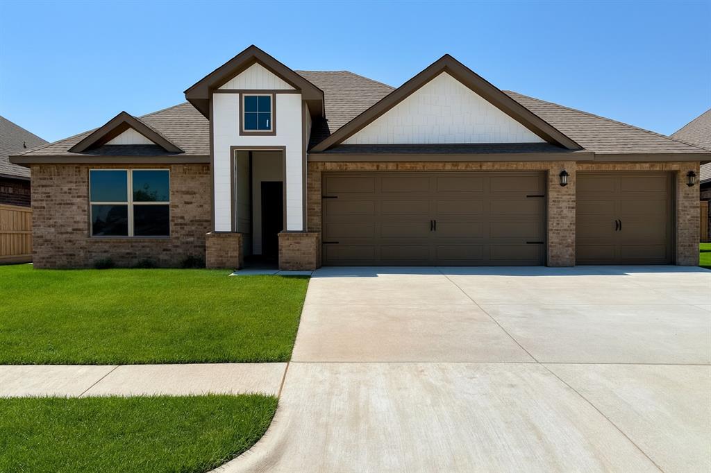 The Kingston plan offers 2,032 square feet, 4 bedrooms, 2 full baths, and a 3 car garage.  This plan was designed with your family in mind and offers comfortable living. An inviting entry way leads into the kitchen and central family room. The kitchen offers a wonderful breakfast bar and has amazing features that include Whirlpool Stainless Steel appliances, a gas range, a large walk-in pantry, quartz countertops and a large kitchen island Off the central family room is the bedroom one suite that has a huge walk-in closet. Additional features include a tankless hot water system ensures you'll always have hot water when needed. “Home is Connected” smart home features which include a camera doorbell, Kwikset keypad lock, and a smart switch. The exterior features include full sod yard with a landscape package in the front, and a covered patio!                                                                                                         Windstone is located off N.W. 48th and Indian Hills Road. West of I-35 in Norman. This is a gated community and is complete with a club house, pool, basketball court, and a park!