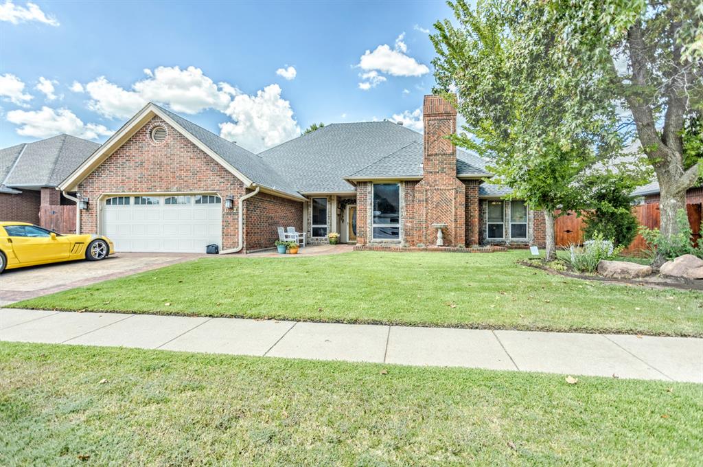 Welcome to Danforth Farms! This 3 bed, 2 bath home has been well taken care of an updated throughout the years. See attached supplement for full list, but some of the highlights are: full home support Generac generator, two Koi ponds stocked with fish, double pane windows, New Age Garage Cabinets, new kitchen cabinets, garden house in the backyard, refreshed main suite, an eight person storm shelter in garage, as well as newer HVAC. A wonderful tree filled backyard with a garden house awaits with no neighbors behind you to enjoy. There is an area plumbed and ready for a new hot tub. Wonderful school district and close to grocery and shopping. Schedule your showing today!
