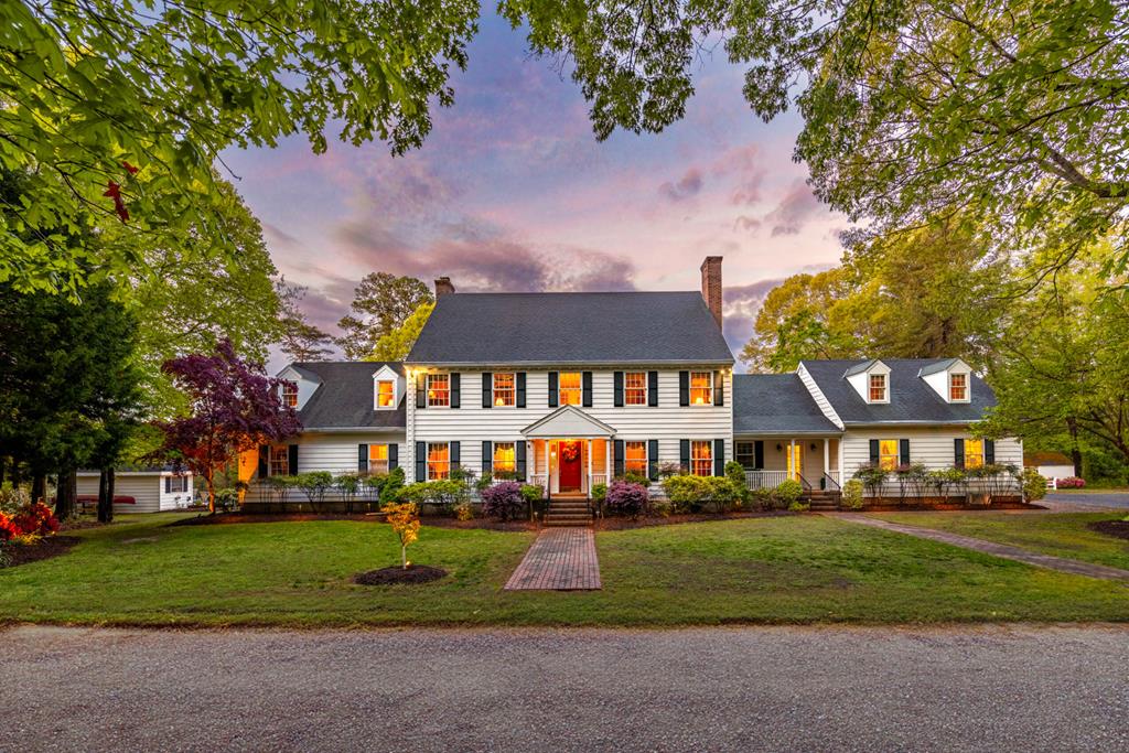 Incredible opportunity to own a private, one-of-a-kind, waterfront oasis on the Eastern Shore. This property offers it all with over 5,000 sq ft of meticulously maintained living space, 9.2 acres with an option to purchase an additional adjacent 3.67 acre buildable lot. True deep water with newer dock & boat lift, as well as a large pool, recently resurfaced pool deck, cabana & custom gazebo. Inside features updated kitchen with granite countertops, wolf range, subzero fridge as well as an updated primary bathroom w/ custom mosaic tile. The main house has an attached 2 car garage, as well as a separate detached garage with apartment/hunting lodge/ ADU. Easy commuting access just 15 miles from the Accomack County Airport, & just 3 miles from Rte 13! Don't miss this rare opportunity.