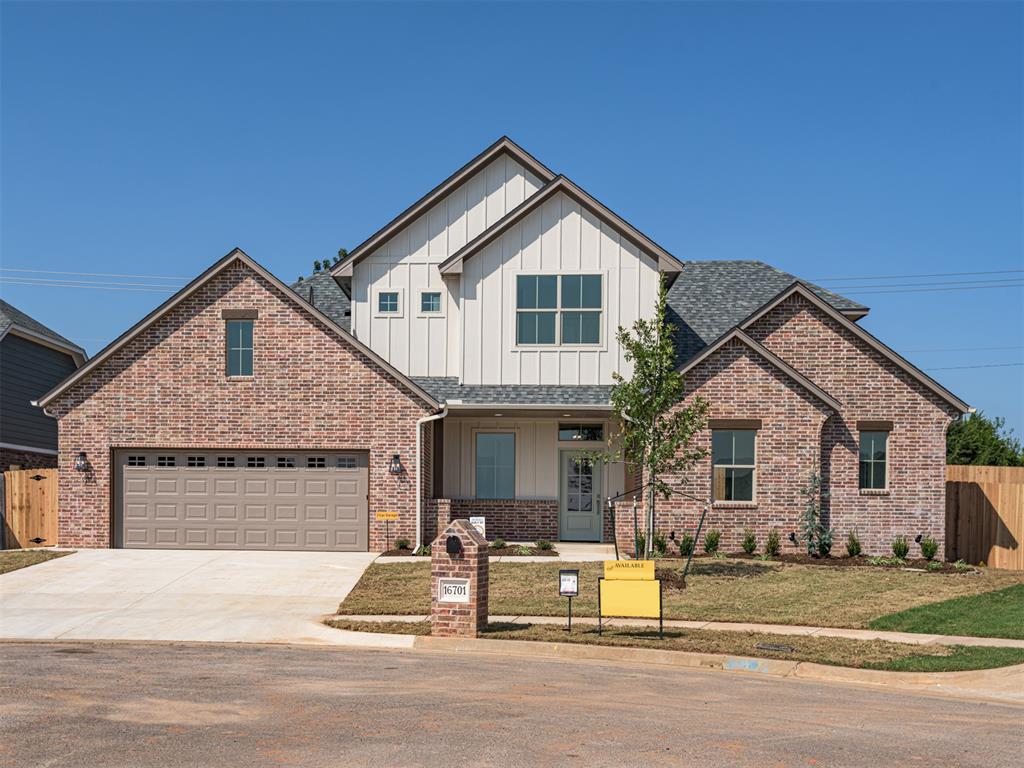 This unique plan features an open concept living/dining/kitchen, large walk-in pantry, pocket office w/ storage closet,
powder bath & 18'x14' master bedroom on the first floor. Upstairs, you will find 2 bedrooms sharing a jack-n-jill bath w/ separate vanities & linen storage, and a 4th bedroom w/ ensuite bath. Designer tile, lighting, plumbing fixtures and hardware throughout. Alarm system w/ unlimited smart-home capabilities through the Honeywell module. Full sprinkler
system. Full Fence. 1 year Builder Warranty, 10 year QBW structural warranty, backed by Liberty Mutual