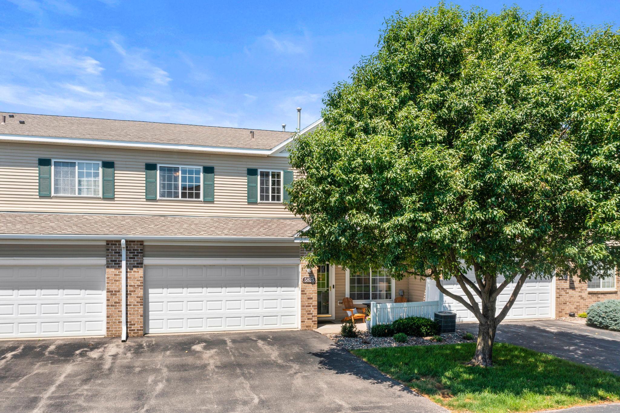 Updated, move-in-ready, and designed for easy living! Well-maintained 2-bedroom, 2-bathroom home with a warm, modern feel.Updated laminate flooring (2025), freshened interior paint (2026), and all-new kitchen appliances (2024). Kitchen features abundant cabinetry, center island, and oversized 2-tier peninsula, while the upper-level open landing provides flexible bonus space for a home office, reading nook, or cozy sitting area.Spacious primary with a walk-in closet and direct access to the walk-through full bathroom. Upper-level laundry with new dryer (2025)!Enjoy a private patio, attached 2-car garage, and maintenance-free living with HOA-covered lawn care, snow removal, water, insurance, and garbage. Conveniently located near Overland Elementary, parks and dog parks, shopping, dining, and Northern Hills Golf Course!Association allows rentals and pets (restrictions may apply)