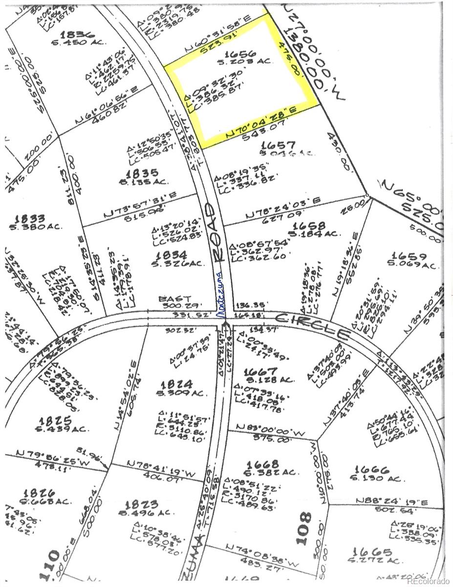 Lot 1656 Montezuma Road