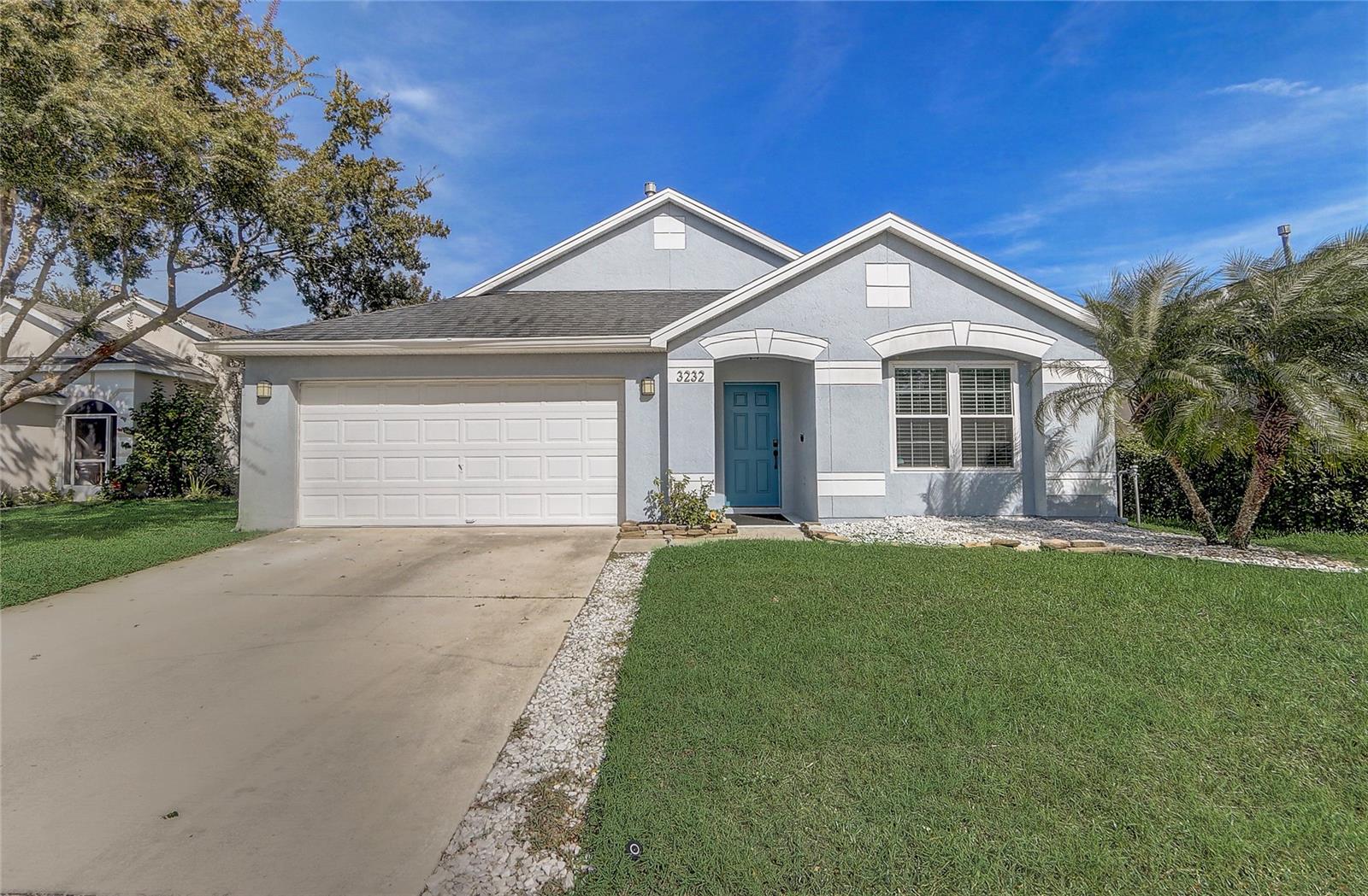Lake Mary Pool Home! Natural Gas Community!! This 4 bedroom, 2 bathroom pool home offers a triple split plan bedroom arrangement for privacy, and multiple gathering areas for enjoying one another. A living room/dining room combo is near the front of the home, while the eat-in kitchen joins the family room in the back facing the pool. Outdoors, the backyard is kept private thanks to elevated rear fencing, and the pool-facing patio is partially covered for your choice of shade or sun. Even with all this home’s amazing features, the heated, saltwater pool is the shining star. The pool and patio area are screen-enclosed for equal comfort day or night, and the premium, resort-style feel is completed with a waterfall fountain, shallow sun shelf & swing out TV mount that allows game watching from the pool or the patio. Over the past two years, several updates have been completed by the current owner: both bathrooms renovated, kitchen sink/faucet/disposal upgraded, new carpets, butcher block & shelving in laundry room, pool salimeter, pool heater coil, irrigation controller & backyard landscaping. This property is tucked away near the back of the Egrets Landing neighborhood on a culdesac street approximately a half mile to recreational amenities such as a community pool, splash pad & playground. Want to venture out further? The home is approximately 2 miles to the Lake Mary Sunrail Station, 3 miles to an SR-417 interchange, 4 miles to Sanford’s International Airport and 5 miles to I-4. Additionally, the area is bordered by outdoor trails, golfing, city parks, retail & restaurants, and New Smyrna Beach is approximately 35 miles away. Choose your adventure!!!