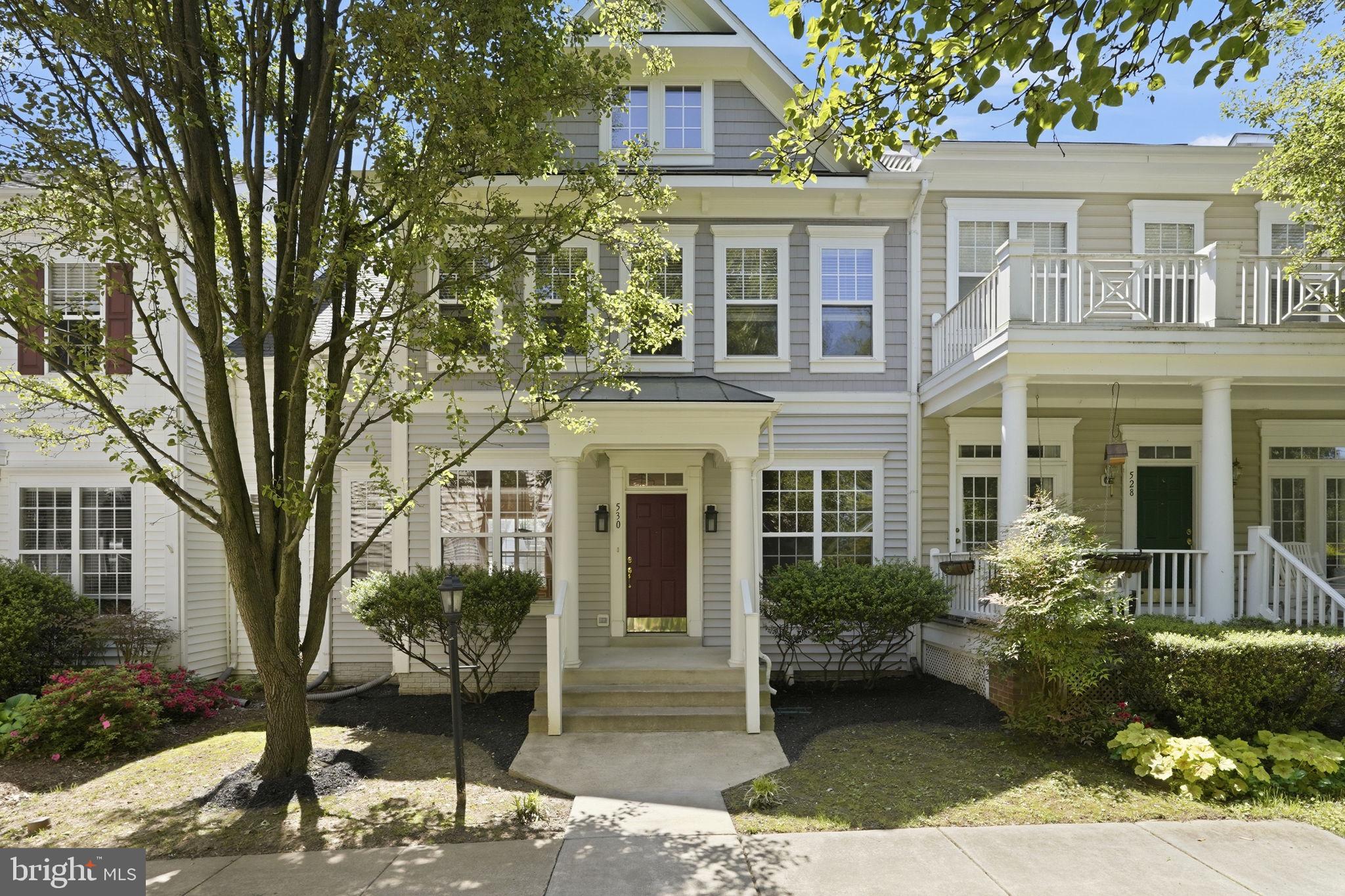 Welcome home to the heart of Purcellville, where style, space, and convenience come together in this stunning interior townhome in the highly desirable Courtland Square community. Opportunities like this are rare.Boasting over 2,400 square feet, this beautifully maintained residence offers 4 spacious bedrooms and 2.5 bathrooms, designed for both comfortable living and effortless entertaining. Freshly painted the home is truly move-in ready.Step inside to find  hardwood floors, soaring 10-foot ceilings, and a bright, open layout. The main level features a spacious living room, formal dining area, and a private home office—ideal for today’s flexible lifestyle. The fully renovated gourmet kitchen is a standout, complete with granite countertops, upscale Black appliances, and a gas range, flowing seamlessly into a second living area anchored by a cozy gas fireplace.Upstairs, the primary suite offers a true retreat with two walk-in closets and a spacious en-suite bath. Additional bedrooms are generously sized, and bedroom-level laundry adds everyday convenience.Located in a quiet, sought-after community just moments from downtown Purcellville’s shops, dining, and amenities, this home offers the perfect balance of tranquility and accessibility.Homes like this, do not last. Schedule your private showing today and submit your offer before it’s gone.