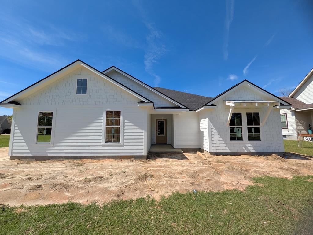 Welcome to this beautiful new construction home in the desirable Pointer's Chase Subdivision, located just 15 minutes from downtown Thomasville. This 3-bedroom, 2-bath home on .5 an acre offers the perfect blend of peaceful rural living with convenient access to shopping, dining, and all the charm of downtown.  At the heart of the home, the spacious great room provides the perfect gathering space for relaxing or entertaining, seamlessly connecting to a well-appointed kitchen featuring granite countertops and modern finishes. Thoughtfully designed for comfort and functionality, the home also includes walk-in closets in every bedroom, offering ample storage throughout.  Both bathrooms feature double vanities, making daily routines easy and efficient, while the primary suite serves as a private retreat with a garden tub and separate shower.  Enjoy the quiet and space of country living while staying close to everything you need—making this home a perfect choice for those seeking both privacy and accessibility.