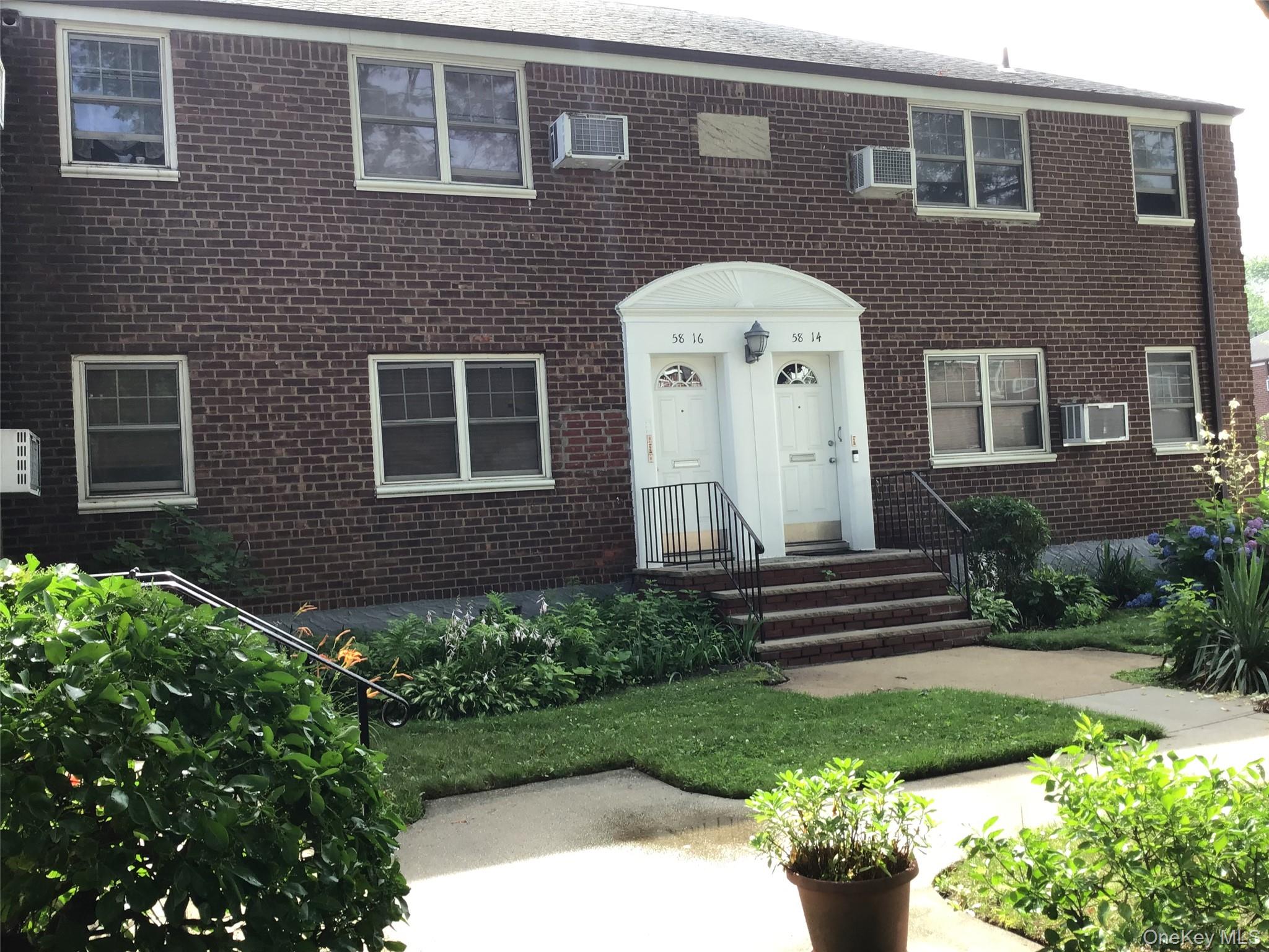 You will enjoy living in this Garden Apartment YOU CAN CALL IT HOME at Deep Dale Gardens one of The Most Beautiful Complex in North Queens.  This beautiful coop is south triple exposure sat in driving courtyard like a park. It offers sun drench and spacious living room with large windows and nice view plus a coat closet & storage with French doors . Warm and inviting formal dining room with hardwood floor through out . Gorgeous kitchen with nice white cabinets and ceramic floor . Combo washer/dryer hook up. Oversized Bedroom with double closets and ceiling fan, one full Bathroom.  There are Laundry Rooms and NEW Station for Charging Electric Cars. Access to the playgrounds and mini–Water Park and the outdoor areas are great for BBQ Ing, relaxing and summer fun! Low maintenance includes all utilities( Elect . Gas Heat and Water, gardening and snow removal plus real estate taxes and 2 stickers parking, 24 hours security, NO FLIP TAX. SD#26 MS#67 PS#221. This coop is conveniently located close to several Express Bus lines (QM#5 & QM#8 & QM#35) to Manhattan and easy access LIRR (Q#36) and to highways LIE & G C P near shopping, restaurants and Library .