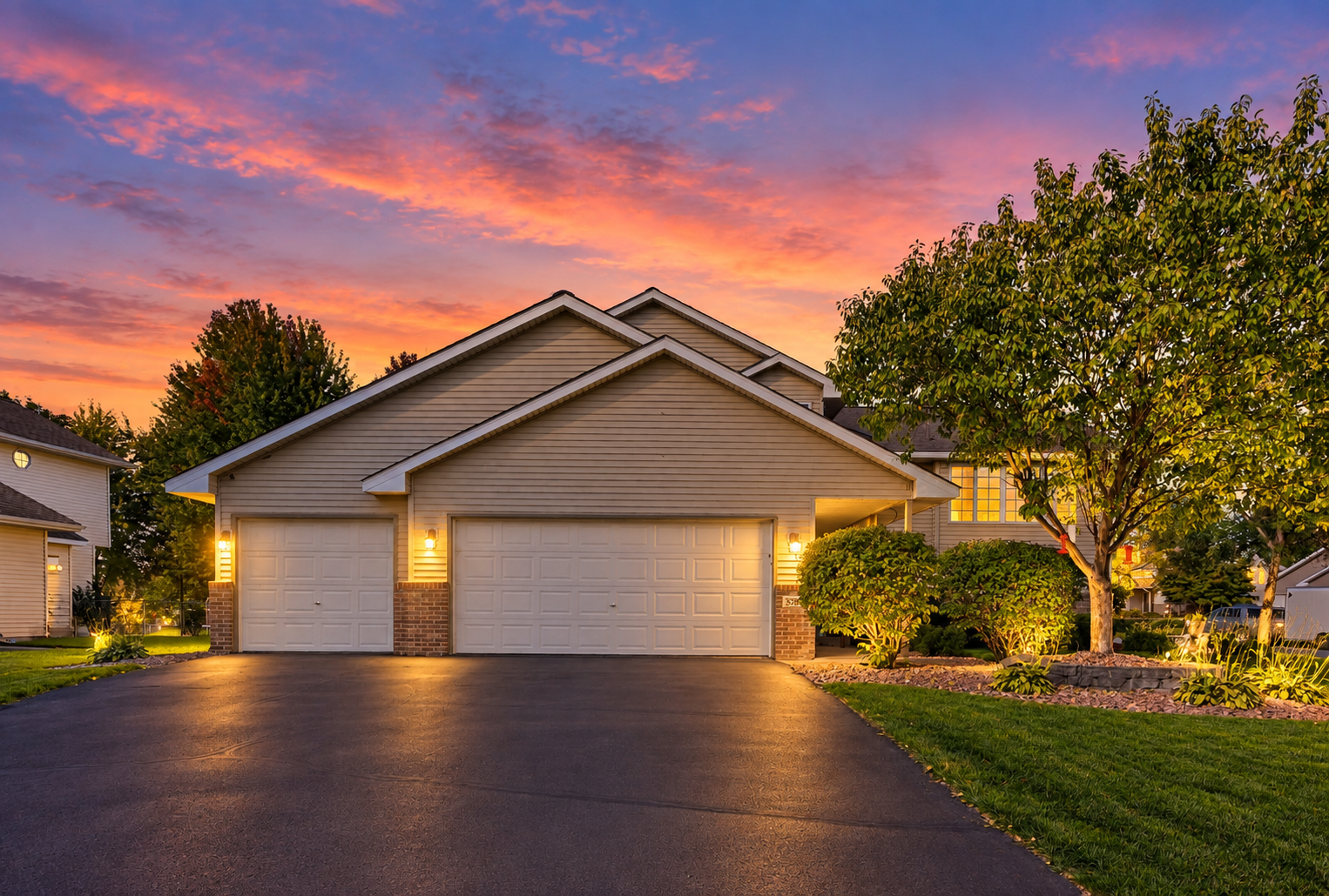 Welcome to this beautifully updated home in Monticello's highly desirable Groveland Addition! Move right in and enjoy fresh paint, updated light fixtures, and cabinet hardware throughout. The functional layout features three bedrooms on the upper level, plus a spacious lower-level bedroom that could make a fantastic primary suite, guest room, or home office. Cozy up by the gas fireplace in the family room or head outside to enjoy the spacious, fully fenced backyard—perfect for entertaining friends and family, while providing plenty of room for kids and pets to safely play. An in-ground sprinkler system controlled by smart Wi-Fi controller make maintaining the beautiful yard a breeze. And don't miss the heated garage-it's packed with must-see extras that hobbyists, gearheads, and anyone looking for a great workspace and storage will appreciate. Conveniently located near parks and area amenities, this home offers plenty of space inside and out. There are simply too many extras to list-come see everything this property has to offer! Security system and cameras will monitor 360 degrees around the house at all times.