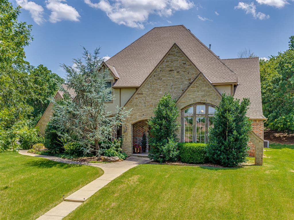 This stunning Silver Stone resale home is situated on a spacious corner lot on a little over half acre in a quiet cul-de-sac, complete with a 3-car side-load garage, 4 bedrooms and 4 bathrooms.Step outside to enjoy the large covered patio overlooking the serene, wooded backyard — perfect for relaxing or entertaining. Inside, the impressive entry features soaring tall ceilings and a grand staircase with wrought iron detailing.Downstairs, you’ll find a beautiful formal dining room, a sophisticated study/office with gorgeous hardwood floors, a cathedral ceiling with exposed wood beams, and natural light from oversized windows. A convenient half bath is located just off the entry.The heart of the home is the spacious kitchen, which showcases designer amenities including custom cabinetry, a large island with a bar sink, new appliances including a built-in gas cooktop and oven, granite countertops, a walk-in pantry, and a breakfast bar that flows seamlessly into the expansive family room anchored by a striking rock fireplace.Located downstairs is the luxurious primary suite, offering a private retreat with a spa-like master bath featuring a jetted tub, large walk-in shower, double vanities, and a generous walk-in closet.Upstairs, three additional bedrooms and a fantastic bonus room provide plenty of flexible living space. The spacious laundry room includes a sink.New kitchen appliances were installed in May 2026.This family-friendly floor plan includes 4 bedrooms, a study, formal dining room, bonus room, and much more. Designer finishes throughout — granite countertops, hardwood floors, and wrought iron accents — elevate every space.The neighborhood offers outstanding amenities including a pool, clubhouse, park, basketball court, and sports fields. Don’t miss this exceptional home!