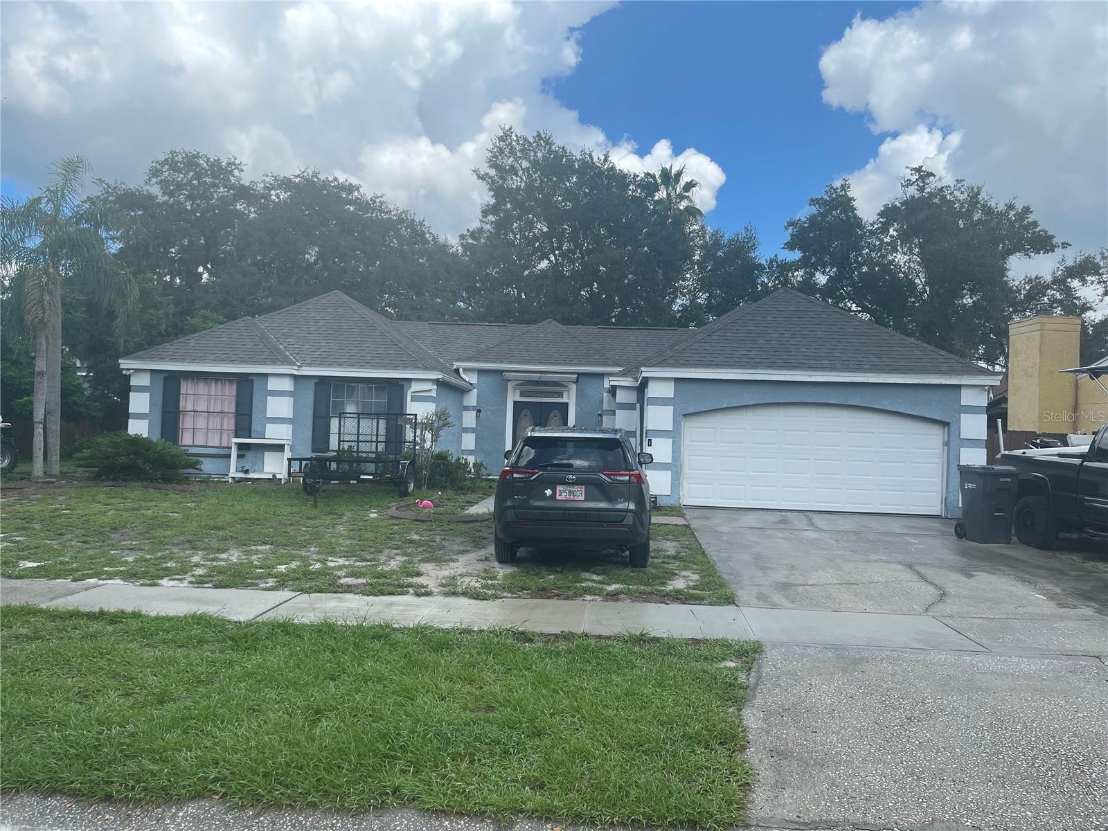 Short Sale. Block House in a non-HOA community. Some TLC required.