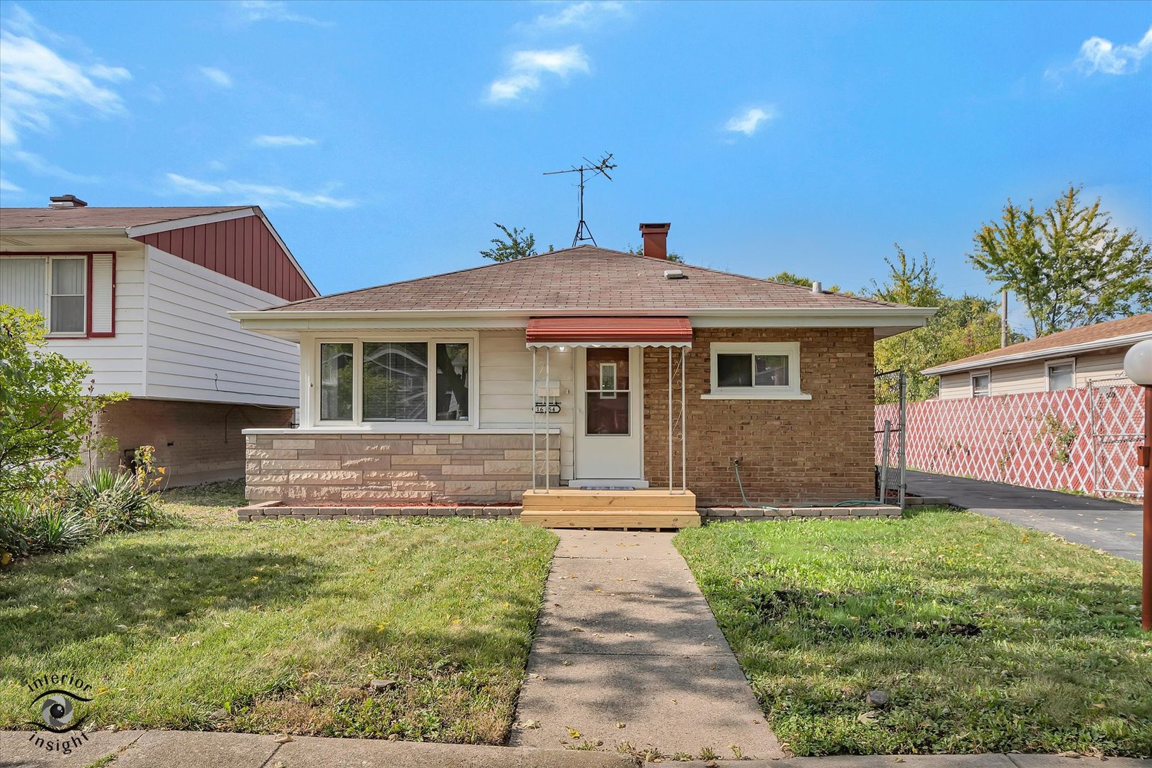 Check out this recently renovated solid brick home for sale! With 3 bedrooms and 1 bathroom you will have plenty of space here! This home has fresh paint and new flooring throughout! In addition the new owner will enjoy new stainless steel kitchen appliances and a washer & dryer, too. Highlights include: new garage door opener, newer furnace and hot water tank, new kitchen counters, and a fully updated bathroom. A nice side driveway with plenty of parking space leads you to a covered patio area and detached garage. Complete with a fenced yard and located near shopping, dining and expressways, this is the picture perfect house to call home! Come see it today before it is too late!