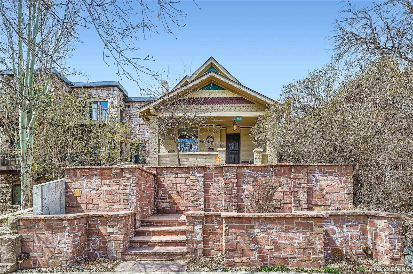 Charming Brick, 3 Bedroom/ 2 Bath Home in Desirable Sloans Lake Neighborhood! Enjoy a Beautiful Kitchen with Plenty of Cabinets, a Pantry, Stainless Steel Appliances, Washer/ Dryer (All Appliances Included), and Granite Countertops.  Kitchen Opens to a Patio for Indoor/ Outdoor Living in a Fully Fenced, Private Back Yard Perfect for Entertaining (Xeriscape with Sprinkler System for Trees).  Afterwards, Rest Well Within Your Private 2nd Floor Primary Suite with Walk In Closet! Fall in Love with High Ceilings, Gorgeous Hardwood Floors and Other Unique Craftsman Touches Throughout the Home. Enjoy the Newer, Detached TWO Car Garage in Colorado Winters.  Appreciate the Whole House Energy Overhaul Completed with Newer Furnace and Foam Fill for 2nd Floor, Roof Replaced (2016), AC & Full Retaining Walls Out Front. Walking Distance to Green Space Trails, Sloans Lake & Park, the Highlands, Aquarium, Children’s Museum & Bronco’s Stadium.  Close to Downtown, LoHi & Edgewater for More Shopping & Dining. Welcome Home!  OWNER WILL OFFER PRIVATE FINANCING AT 6.5% WITH 20% DOWN!