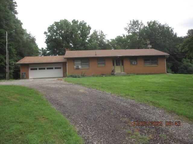 This Property is being offered at Public Auction.  Tucked away on 15 private, wooded acres, this secluded hunter's paradise offers the perfect retreat for nature lovers and outdoor enthusiasts alike. Surrounded by mature trees and winding nature trails, the property provides an abundance of wildlife and the ultimate peace and privacy, all while being conveniently hidden from the road. The charming 3-bedroom, 2.5-bathroom home boasts a full walk-out basement, offering additional living or storage space. The open layout allows for plenty of natural light and breathtaking views of the surrounding woods. For those needing extra space, the 30' x 60' pole barn is perfect for storing gear, a workshop, or housing all your outdoor toys, while the attached 1 1/2-car garage.