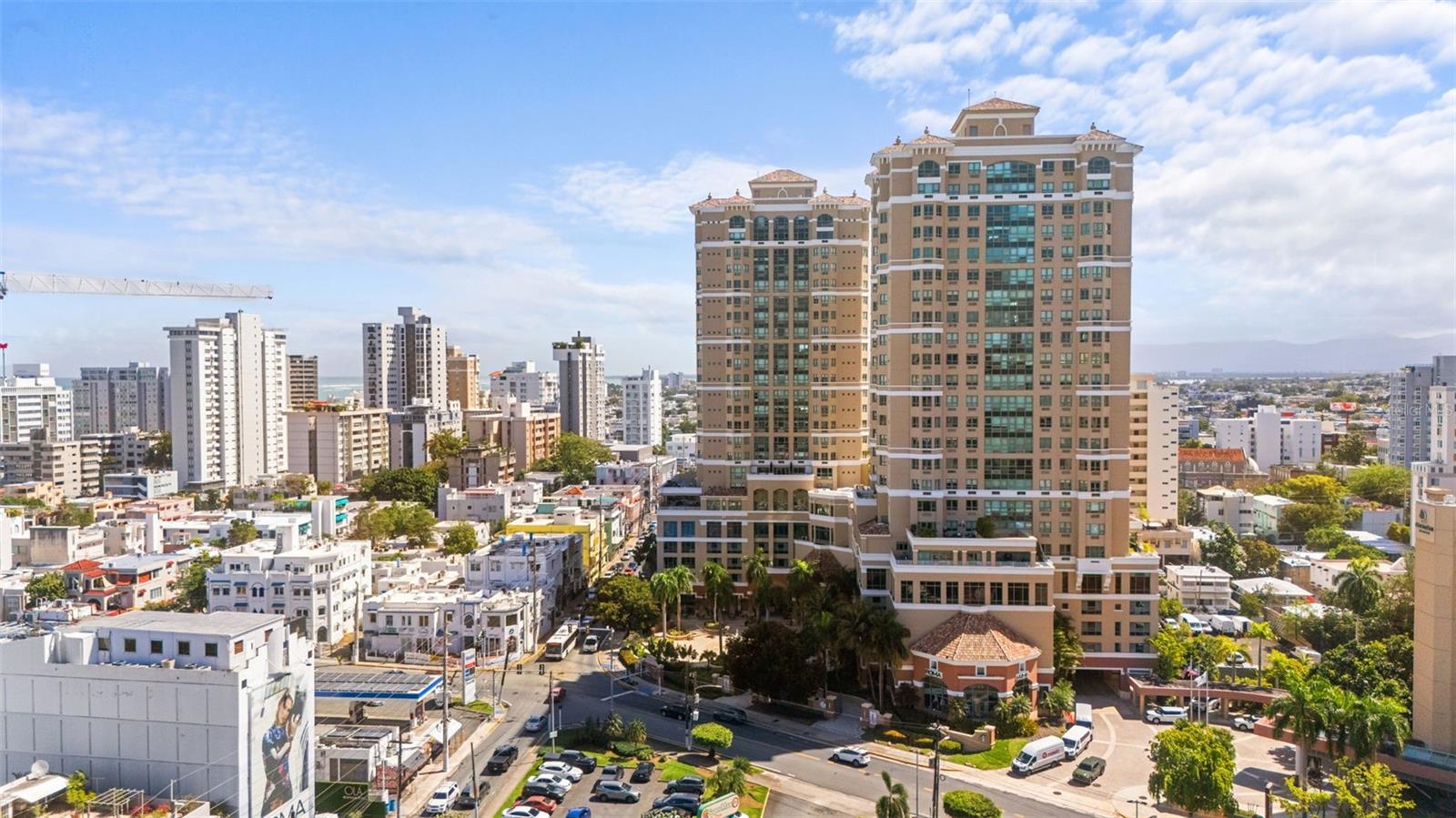 This stunning, fully remodeled residence at Gallery Plaza offers breathtaking ocean views from every room and is truly turnkey. Offering just under 1,000 square feet, the 1-bedroom, 2 full-bath layout can easily be converted into a 2-bedroom configuration, adding exceptional flexibility and value. Located in a full-service amenities building, residents enjoy top-tier offerings including 24/7 concierge service, a resort-style pool, and elegant lobby lounge areas. A full backup generator and water cistern ensure uninterrupted comfort and convenience at all times. A LIV Fitness Club is conveniently located on the building’s 5th floor; while not included among the building’s amenities, residents benefit from discounted membership rates. The unit also includes two enclosed garage parking spaces—a rare and valuable feature in Condado. Perfectly positioned, the building sits directly across the street from SuperMax Supermarket, providing 24/7 grocery convenience, and is just a short walk to the vibrant dining scenes of Calle Loíza and central Condado. Despite its prime location, the residence is tucked into a quiet pocket of the neighborhood, offering a sense of privacy and tranquility. It’s also just a 5-minute walk to Robinson School and St. John's School.