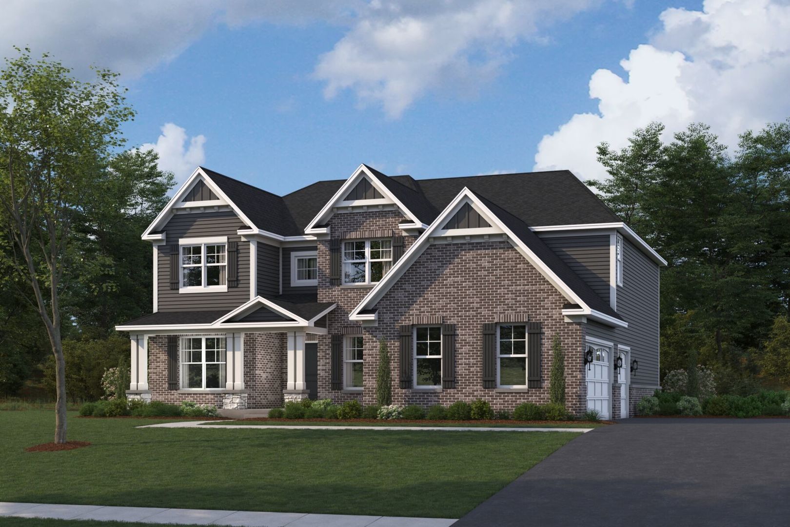 Welcome to this stunning new construction home located at 30 Tournament Drive N in Hawthorn Woods, IL. This beautiful 2-story home features 4 bedrooms, 2.5 bathrooms, 3,479 square feet, and ample parking space with a 3-car side load garage.     Upon entering, you'll be greeted by a bright and inviting living space that seamlessly flows into the kitchen area. The kitchen is equipped with sleek GE stainless steel appliances, combining style and functionality for all your culinary needs. We've even added the morning room to this home-the perfect spot to curl up with your morning cup of coffee.    The bedrooms are generously sized, offering comfort and privacy for all occupants. The owner's suite with an en-suite bathroom is a true highlight.     Outdoor enthusiasts will appreciate the outdoor space surrounding the property, providing opportunities for outdoor activities and al-fresco dining. Whether you enjoy entertaining guests or simply unwinding in nature, the outdoor area offers a perfect retreat.     Located in the sought-after Hawthorn Woods Country Club, this home provides a peaceful escape from the hustle and bustle of city life while still being conveniently close to amenities and major roadways for easy commuting.     Don't miss the opportunity to make this new construction home at 30 Tournamnet Drive N your own. Reach out to our team for more information or to book your in-person appointment!     *Photos and Virtual Tour are of a model home, not subject home* Broker must be present at clients first visit to any M/I Homes community.  Lot 378
