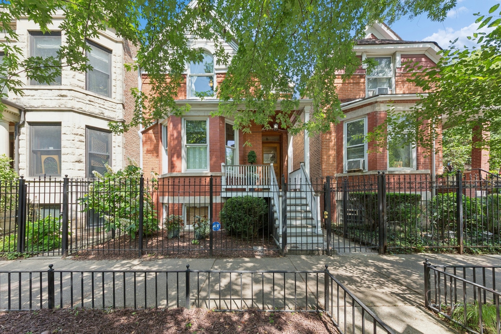 Charming restored Bucktown bungalow with 3-bedrooms and three baths, great garden and 2-car garage. Sold before print.