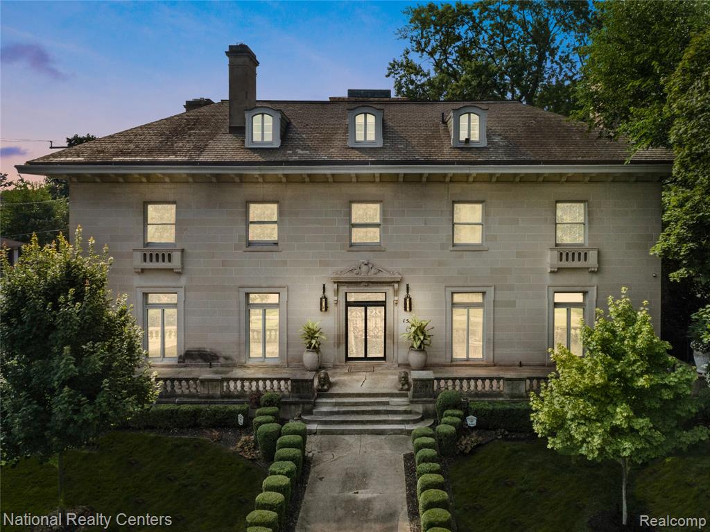 This historic masterpiece is truly one of Detroit's architectural treasures.

Exceptional Italian Renaissance Mansion & Carriage House designed by famed architect Louis Kamper and built in 1914 for yachtsman and lumber baron Charles W. Kotcher. A rare offering in Detroit’s exclusive Arden Park-East Boston Historic District, known for its historic homes and notable residents. This masterfully preserved three-story limestone estate has undergone over $700K in recent updates. Distinguished by its original circular drive for horse-drawn carriages, the residence rests on .41 acres of lush, landscaped grounds.

Architectural highlights include a soaring ornamental plaster Grand Hall ceiling, an impressive Grand Staircase with carved acorn finials, and a breathtaking two-story stained-glass windowed landing; 5 hand-carved marble fireplaces; a gilded plaster coffered dining room ceiling; graceful stone archways; a luminous sunroom/conservatory and a magnificent ballroom with stained-glass skylight, parquet flooring, band alcove area and lots of alcove storage closets.  Rich wood paneling and intricate built-ins in multiple wood species showcase the home's timeless craftsmanship.   

The Property also includes a  3-car side entry heated garage and a remarkable carriage house, both connected by a well-lit tunnel.  The carriage house features a full kitchen, living area, two bedrooms, a full bath, and a laundry room.   

Enjoy Detroit’s vibrant restaurants, world-class theatres, and premier sports venues, all just minutes away. The estate offers easy access to Henry Ford Health System, Wayne State University, and Detroit’s Cultural Center. With convenient connections to I-75, I-94, and US-10, and just a 30-minute drive to Detroit Metro Airport, this location combines historic elegance with unmatched accessibility.

154 Arden Park is located within the Neighborhood Enterprise Zone Homestead Tax Abatement Area.