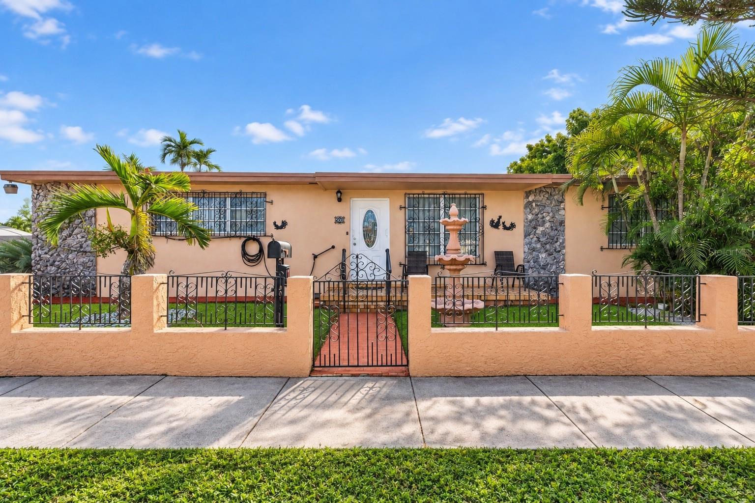 PRIME HIALEAH OPPORTUNITY – ONE FAMILY OWNER CORNER LOT HOME!Welcome to this spacious 5-bedroom, 3-bathroom solid block home situated on a desirable corner lot in Hialeah. Proudly owned by the same family  since it was built, this well-maintained home offers a rare opportunity for a new homeowner or investor.The property features a mother in-law suite, providing flexible space for extended family, guests, or potential rental income, subject to applicable regulations. The home also includes 2 refrigerators, 2 microwaves, a washer, and a dryer.Enjoy the privacy and convenience of a fully fenced yard, with the added benefits of a corner lot. Ideally located near Hialeah Hospital, schools, supermarkets, restaurants, parks, shopping, and major roads. A rare one-owner property offering space, privacy, versatility, and excellent potential in a convenient Hialeah location. Schedule your showing today !