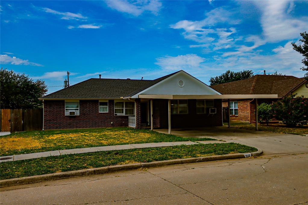 Investment opportunity or great first home!!! This property features lots of living space. The garage was converted to an extra living room and a larger laundry room. There's also a sunroom/Florida room right off the kitchen. Even though the garage was converted for extra space, there's still covered parking to keep 2 cars out of the Oklahoma weather. This home has 3 bedrooms and 2 baths. The primary bedroom has an ensuite bath, and the 2nd bathroom is in the hall making this property perfect an AirBnB, rental, or first home. Come see this home located in Moore SD, and right in the middle of lots of shopping and restaurants.