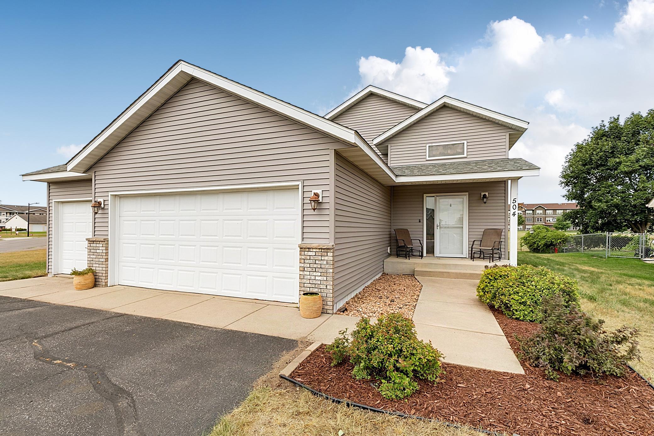 Introducing 504 Elena Lane in St. Joseph. This three-bedroom, two-bathroom split-entry home was built in 2005 and features over 1,900 square feet of finished living space. Situated on a corner lot in the sought-after Graceview Estate development, the home’s exterior provides a large open green space with room to roam. Inside the home we find an open foyer space leading to an upper-level kitchen & dining combo area that makes entertaining a breeze. The upper level also provides two bedrooms, one of which is a primary with pass-through access to a full bathroom. As we explore the lower level, we find a huge open family room that is ready to handle any of your design ideas as well as another bedroom and full bathroom. Don’t overlook the large utility / laundry room, with space for extra storage. Speaking of storage, the three-stall insulated garage is ready for your stuff! All of this in a convenient location with easy access to parks, retail, dining, and all that St. Joe has to offer!
