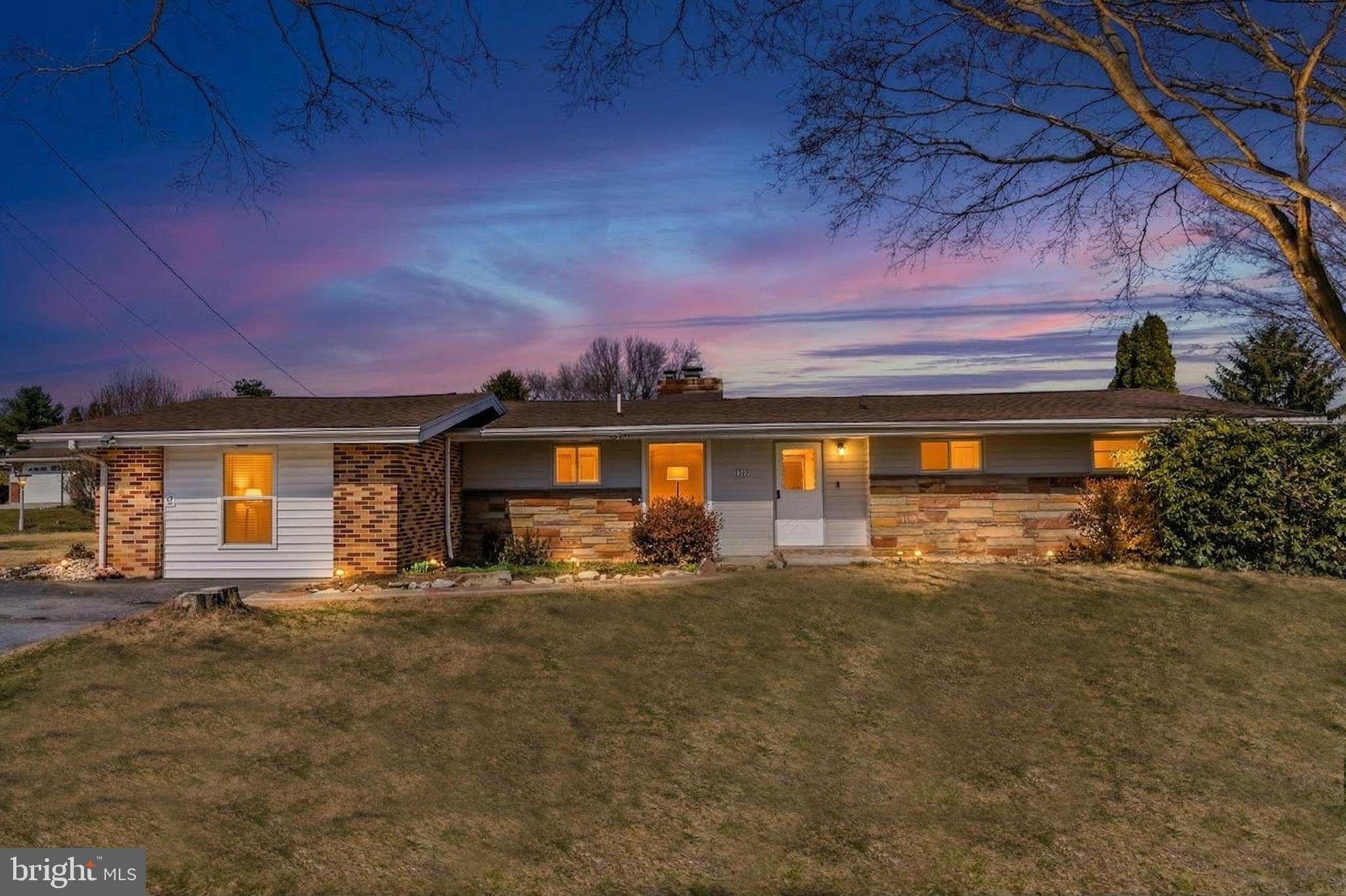 Welcome to this beautifully updated ranch home in the heart of Enola! Located at 543 Magaro Road, this charming home offers the perfect blend of classic character and modern updates. Featuring 4 bedrooms and 1.5 bathrooms, the home provides comfortable one-level living with space for family, guests, or a home office. Inside, you'll find beautifully restored and stained wood floors completed in 2022 that add warmth and character throughout the main living spaces. The updated kitchen is sure to please, offering a fresh and functional space for cooking and everyday living. The partially finished walkout basement adds more room for additional living or recreational space. Major improvements have already been taken care of for peace of mind, including new roofing shingles installed in 2022, a new water heater and HVAC system installed in 2022, and a new sewer line with plumbing updates completed in 2023. In 2024, replacement windows were installed (the large kitchen window and large living room window), improving both energy efficiency and natural light throughout the home. With its thoughtful updates, solid mechanical systems, and convenient location, this well-maintained ranch offers a fantastic opportunity for comfortable living in Enola. Don't miss your chance to make this move-in ready home your own!