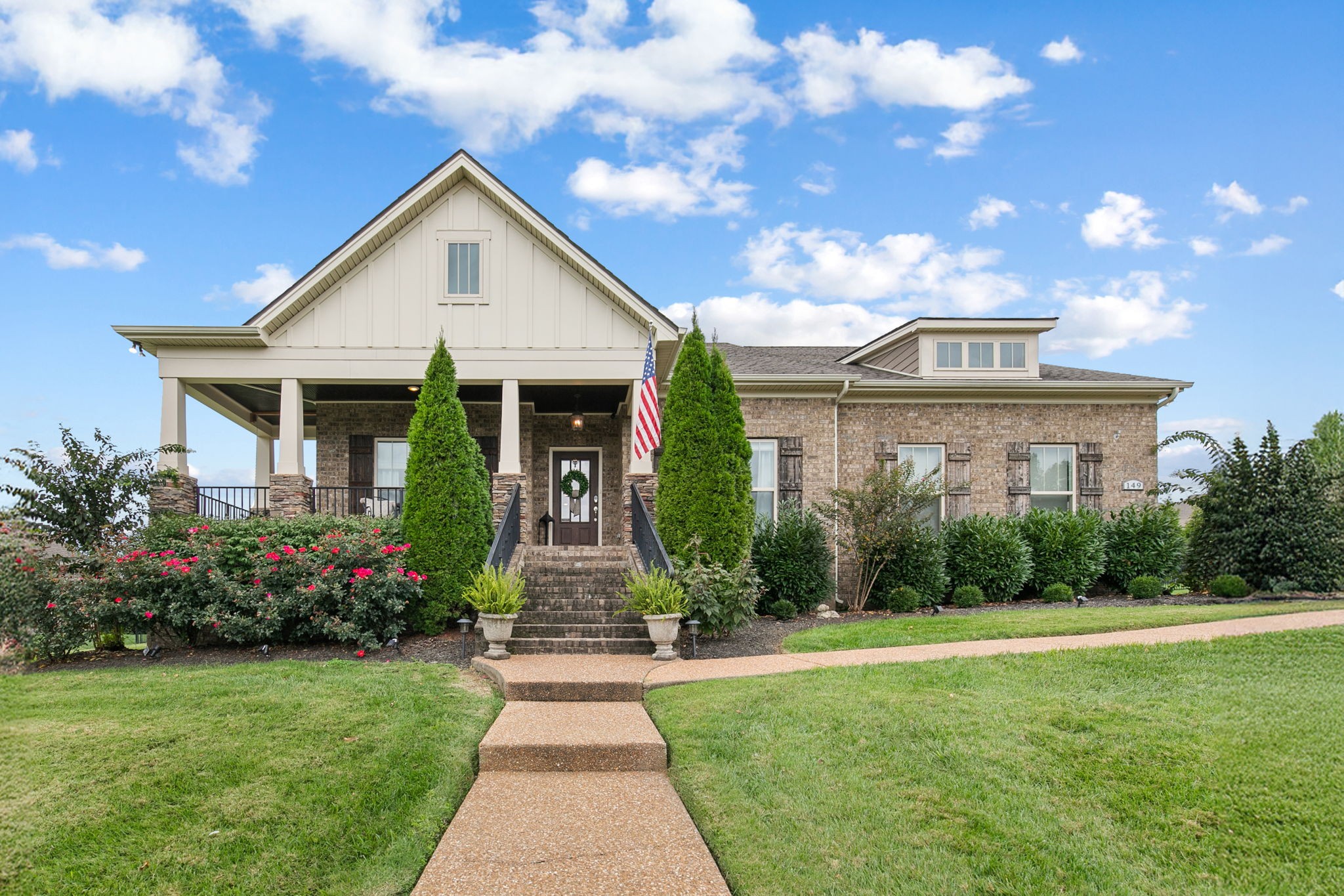 Quiet, well maintained home in the heart of WilCo! Beautifully decorated w/ designer upgrades and finishes situated on a dead-end street. Primary on main floor, with open layout. 2 additional bedrooms on main floor. S/S appliances, hardwood floors, built-in cabinetry, added conditioned storage, wallpapered walls, decorative trim, fresh coat of paint, entertainer's dream backyard w/ fence and added patio, maintained landscaping, laundry off Primary closet, lots of natural light, whole-home water filtration system, and soon to be brand NEW ROOF...this home has it all! Less than half a mile to top-rated WillCo schools with neighborhood trails and sidewalks. Huge lot w/ plenty of space to add a pool & entertain or simply enjoy the green grassy areas as-is!