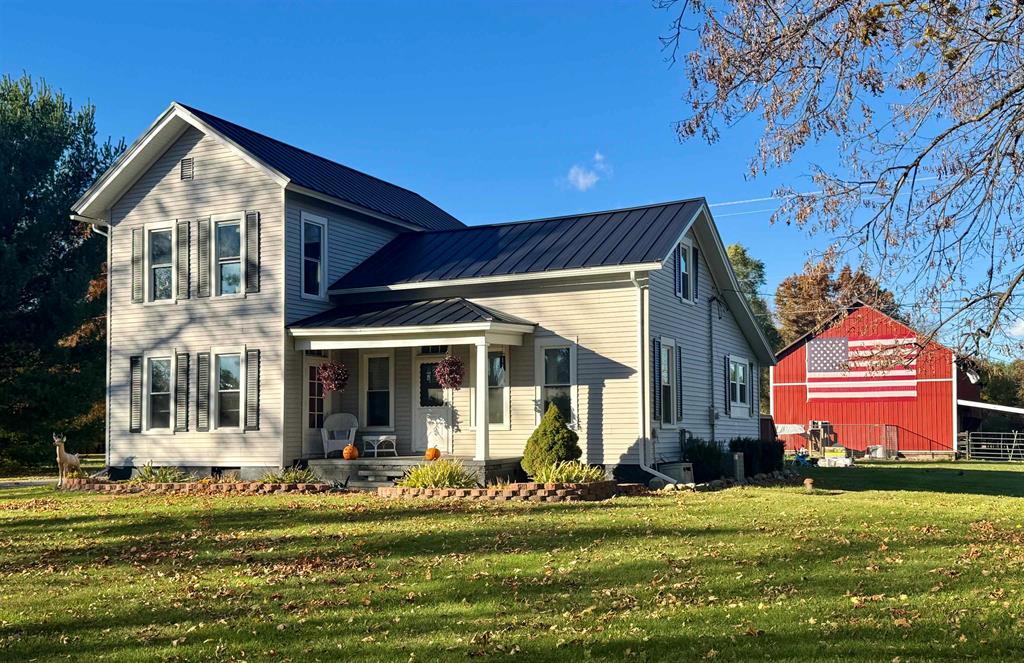 Back on the market- no fault of its own!!  Point of sale completed with conformance This is a great 4-bedroom, 2-bath home with huge potential.  Sellers have updated the roof, windows, plumbing, furnace, and central air conditioning system all within the last 5 years.    The 30x60 barn is set up for animals, featuring a 12x14 cooler room and feed room.  Pipe fence for the pasture is negotiable to stay or be removed.