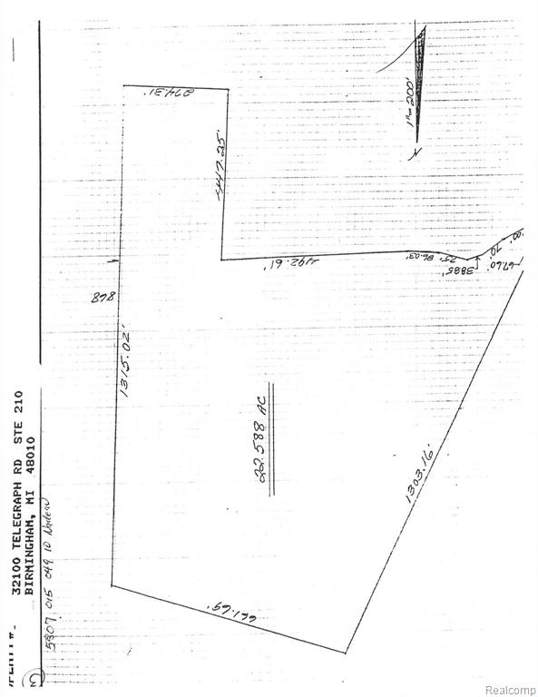 GREAT FREEWAY ENTRANCE, COMMERCIAL PROPERTY. ALL UTILITIES. WILL ENTERTAIN POSSIBLE LAND CONTRACT.  ALL DATA APPROXIMATE.