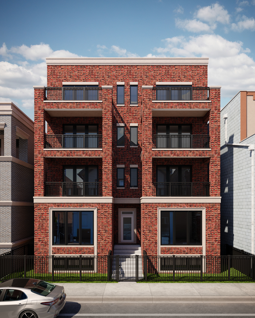 This new construction 3 bed 2 bath in Lincoln Park offers a functional and efficient floor plan with a chef's kitchen featuring Thermador appliances, custom cabinetry, quartz and porcelain stone, a gas fireplace, paired with custom trim and refined craftsmanship. The primary suite includes a spa-like bath with dual vanities, while additional bedrooms provide generous closet space. Outdoor living includes a front-facing deck, and garage parking is included. Conveniently located in Lincoln Park, the home offers easy access to public transportation, restaurants, shopping, nightlife, the expressway, and more. This spacious simplex combines modern luxury finishes with a practical layout for comfortable city living. Completion anticipated early December 2025.