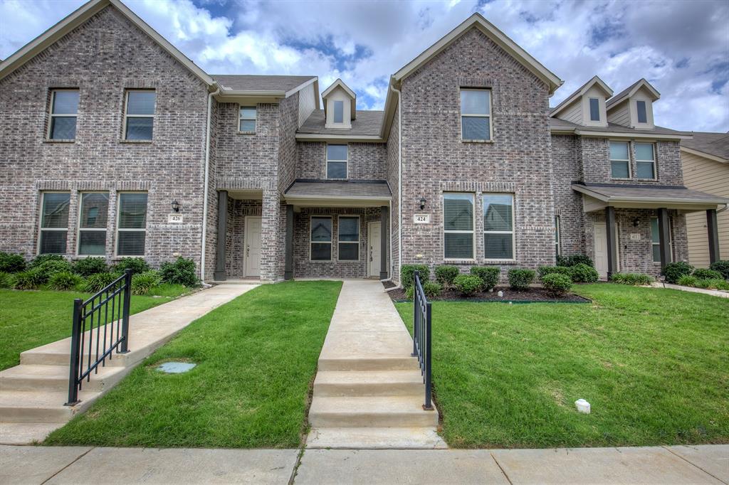 EV Plug available! Check out this spacious 4-bedroom, 3-bathroom, 2-story townhome that combines comfort with convenience. With a nice front yard and an open floor plan, this home is designed to feel bright and welcoming. Inside, you’ll find a mix of wood, ceramic tile, and carpet flooring that adds character throughout. Downstairs, the kitchen features granite countertops, built-in cabinets, a kitchen island, walk-in pantry, breakfast bar, and comes with a refrigerator—all open to the living area for easy flow. A split bedroom on this level, along with a full bathroom, adds extra flexibility—great for guests or a home office. There’s also a separate utility room with built-in cabinets and space for a full-sized washer and dryer. Upstairs, you'll find 2 more bedrooms with access to the second full bath, and a primary suite that offers a relaxing setup with dual sinks, separate vanities, a garden tub, walk-in shower, and a walk-in closet. A 2-car garage with a single door adds to the convenience in this well-laid-out townhome. It’s a smart choice for anyone looking for low-maintenance living with plenty of room to spread out. All Westrom Group residents are enrolled in our RESIDENT BENEFIT PACKAGE (RBP). Please view our website for more details.