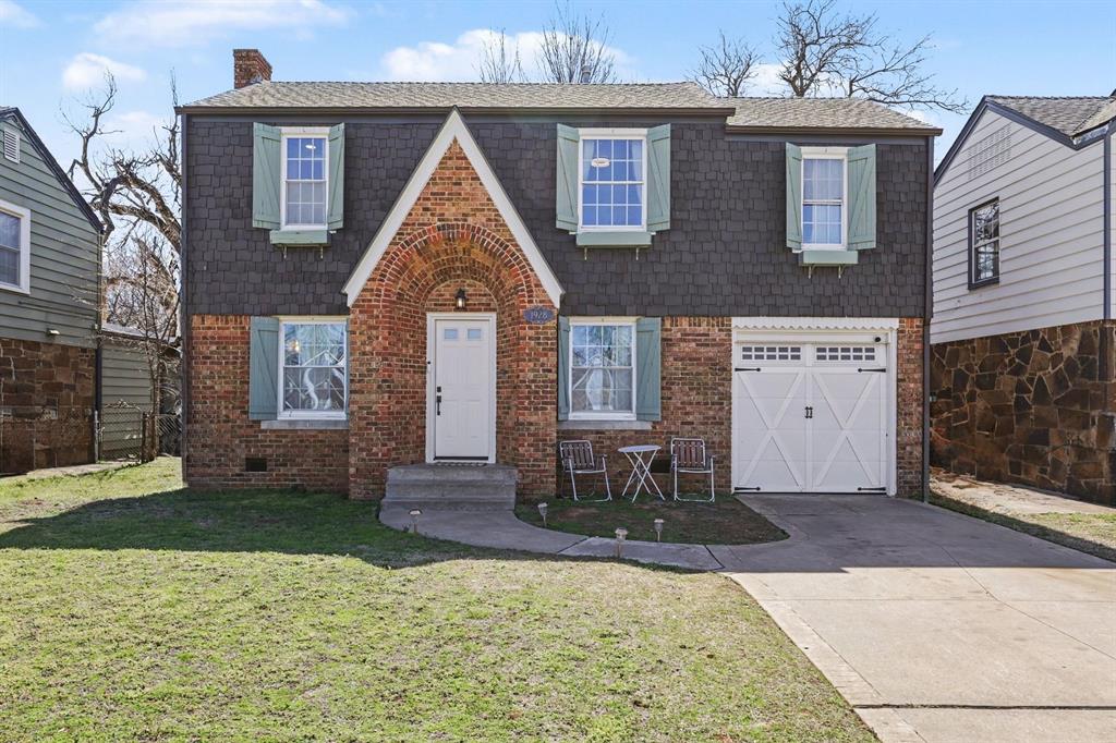 Nestled in the heart of Military Park, this updated 1930s home blends timeless character with modern finishes throughout. Hardwood floors and original architectural details set the tone from the moment you walk in.The living room is anchored by one of two wood-burning fireplaces, perfect for entertaining or unwinding. The dining room flows naturally off the kitchen, which features built-in gas appliances. All three bedrooms are generously sized with great closet space, and both bathrooms carry a clean, updated feel.Major systems have been addressed, including HVAC, water heater, and electrical and plumbing. Outside, the open patio and outbuilding add versatility, with a backyard ready for whatever you envision.Convenient to Downtown Oklahoma City and some of Oklahoma City's best dining and shopping. Homes like this don’t last long.
