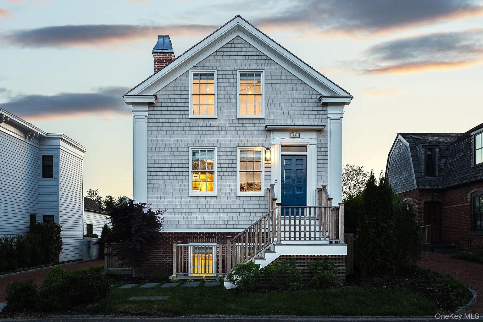 Situated in the heart of Sag Harbor Village, 27 Howard Street seamlessly blends historic charm with modern convenience, just moments from Main Street, the harbor, and beloved local spots.

This residence opens to a sun-filled living room that flows into a formal dining area, both framed by updated casement windows and soft architectural details. A custom kitchen with a generous island and ample storage connects seamlessly to a cozy family room with a fireplace, all overlooking the landscaped backyard.

Upstairs, the private primary suite offers a peaceful retreat with its own fireplace, soaking tub, and dual vanity bathroom.

On the lower level, three additional bedrooms provide comfortable accommodations, including one with an en-suite bath and two that share a full bathroom. Deep egress windows allow natural light to fill the space, giving it an open, airy feel.

Outside, a gunite pool and spa anchor the thoughtfully landscaped yard, which offers four distinct seating areas for relaxing or gathering. The pool house includes a dry sauna, shower, full bath, wet bar, and lounge. A fire pit, pizza oven, grill, refrigerator, exterior speakers, and landscape lighting complete the outdoor amenities, offering a versatile setting for everyday enjoyment or entertaining.

Additional features include a generator, water filtration, a central vacuum system, and parking for three. This home presents a rare opportunity to own a turnkey residence in one of Sag Harbor Village's most sought-after and walkable locations.