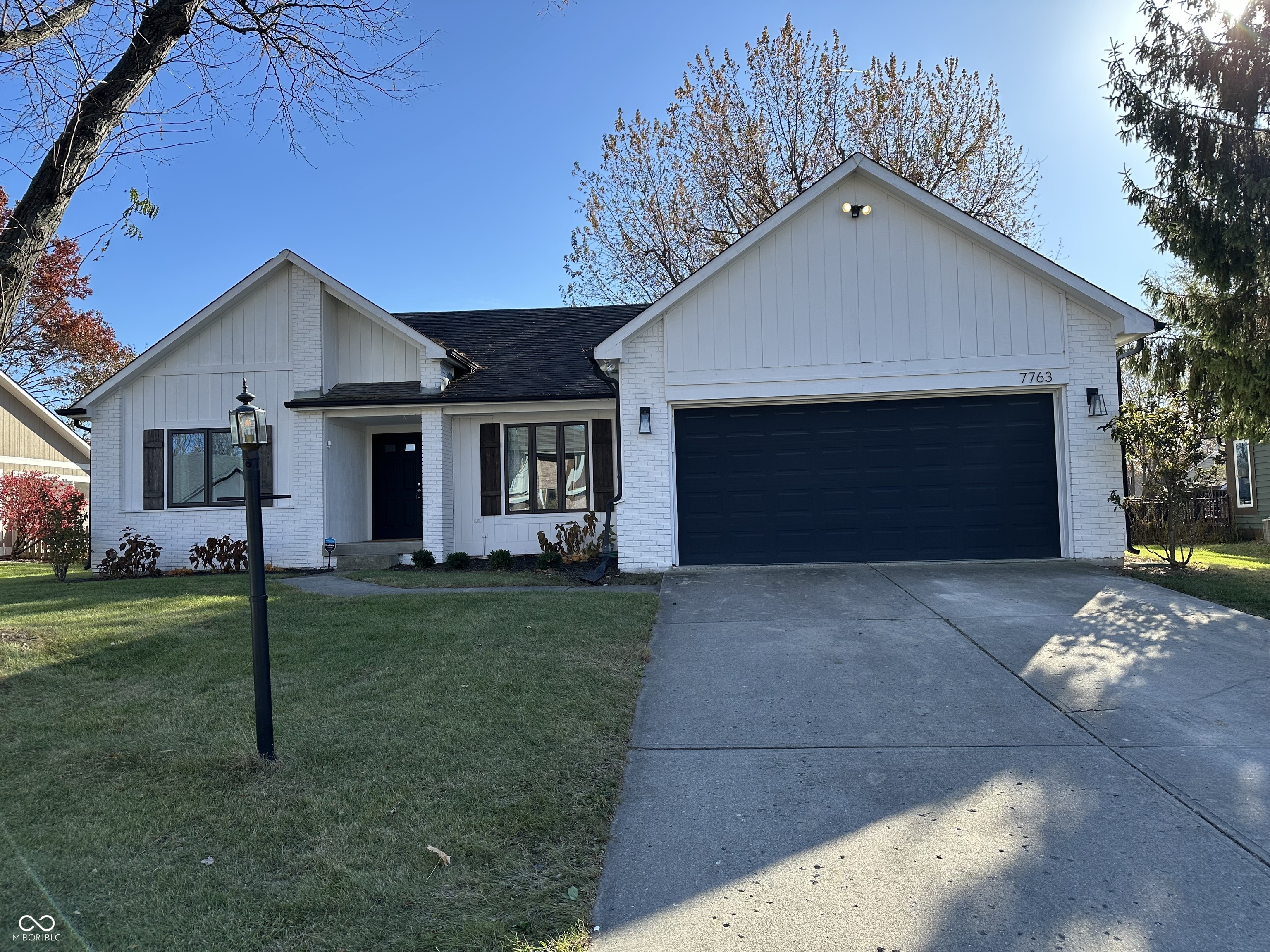 Move in Ready! 3 bedroom, 2 full bath, 2 car garage ranch 1603 SQFT, fully fenced home. This home is a short walk to Holland Park and sits on a cul-de-sac street allowing minimal traffic.  Relax on the back deck while enjoying the fully fenced in back yard with a shed for additional storage.  Updated kitchen with newer cabinets, countertops and stainless steel appliances. Recently updated laundry room and newer water heater and windows.  Gorgeous open vaulted ceiling in master bath with double vanity and walk in shower. Wood work recently  painted throughout home and newer windows.  There is no HOA.